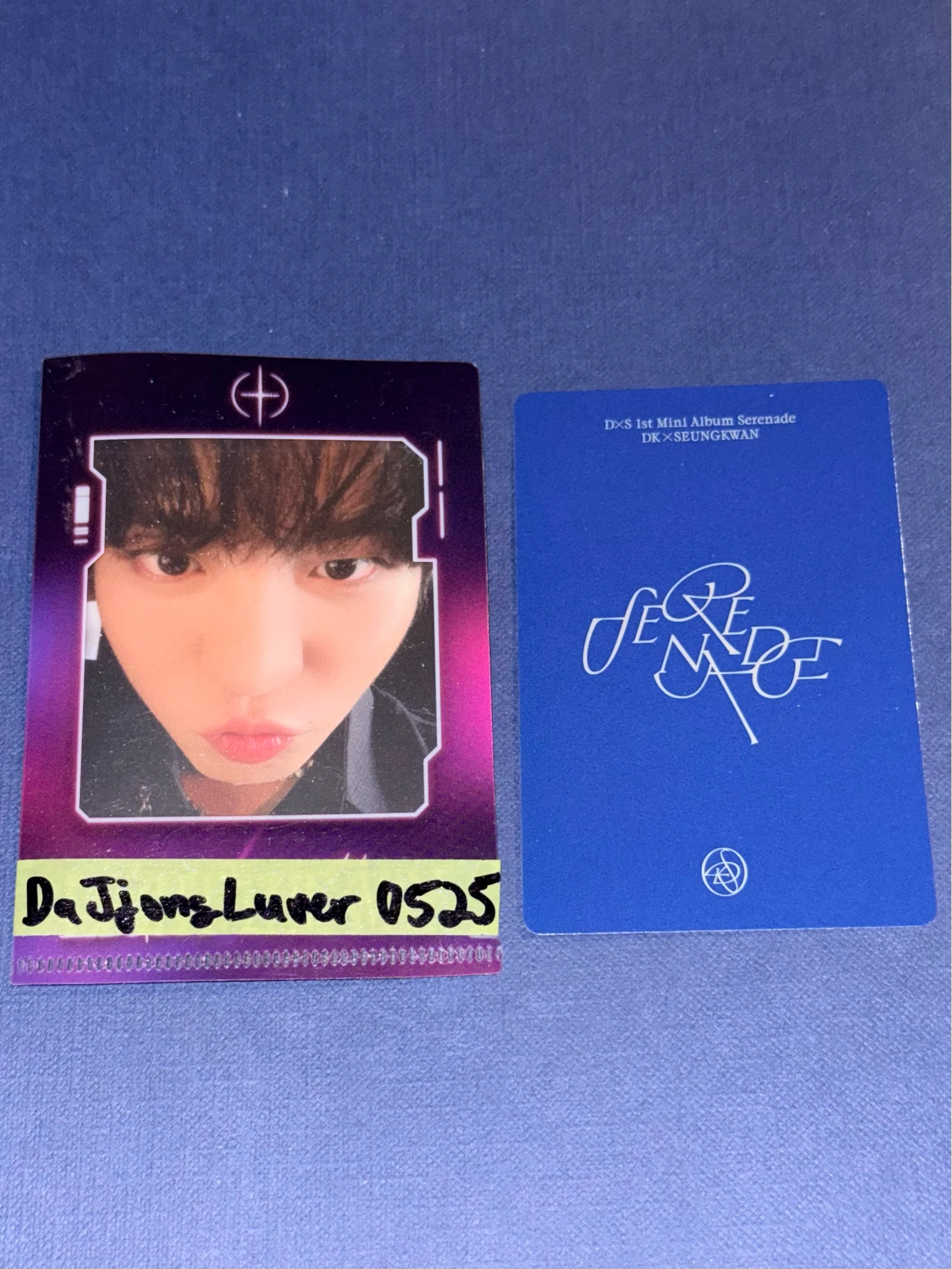 SEVENTEEN DK SEVENTEEN - DK - Serenade Album album photocard US exclusive listing photo 2