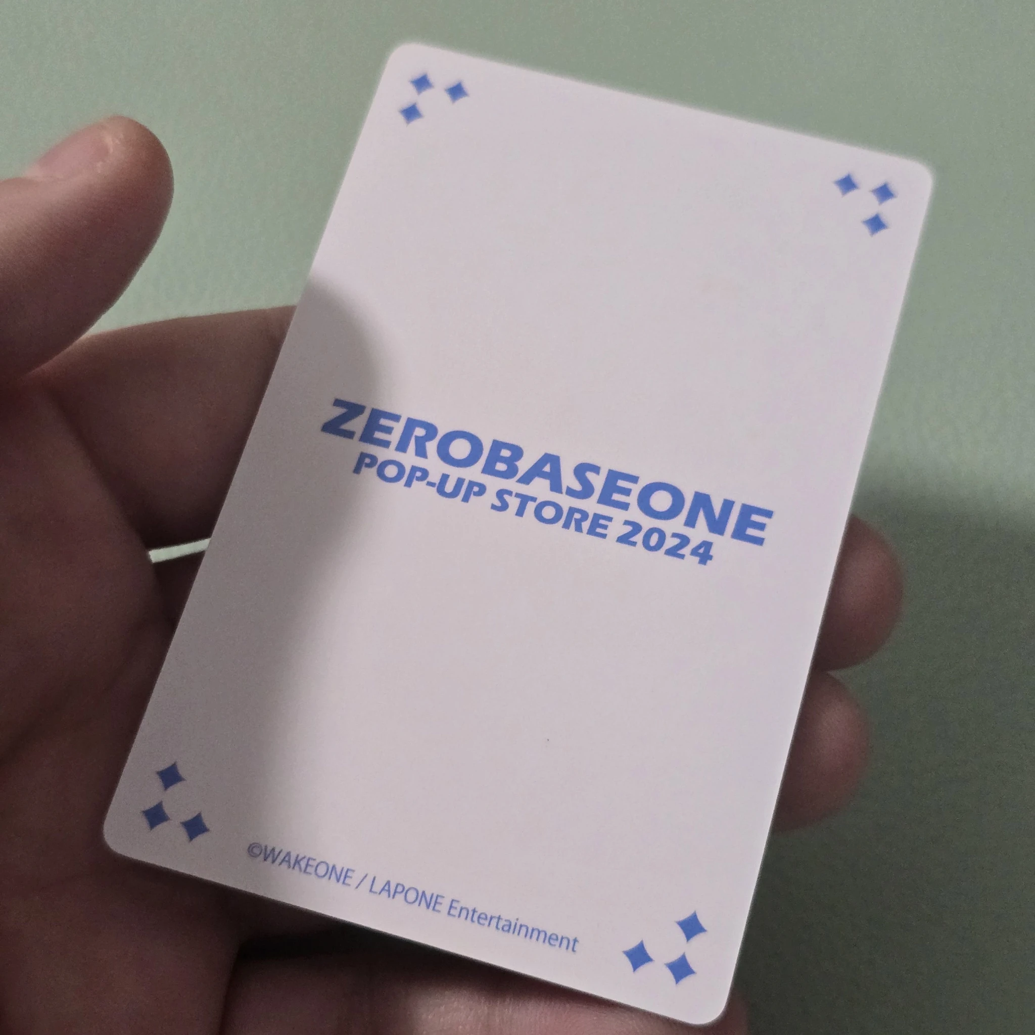 ZEROBASEONE Jiwoong ZEROBASEONE - Jiwoong - SHIBUYA109 Event trading card pop-up store listing photo 2