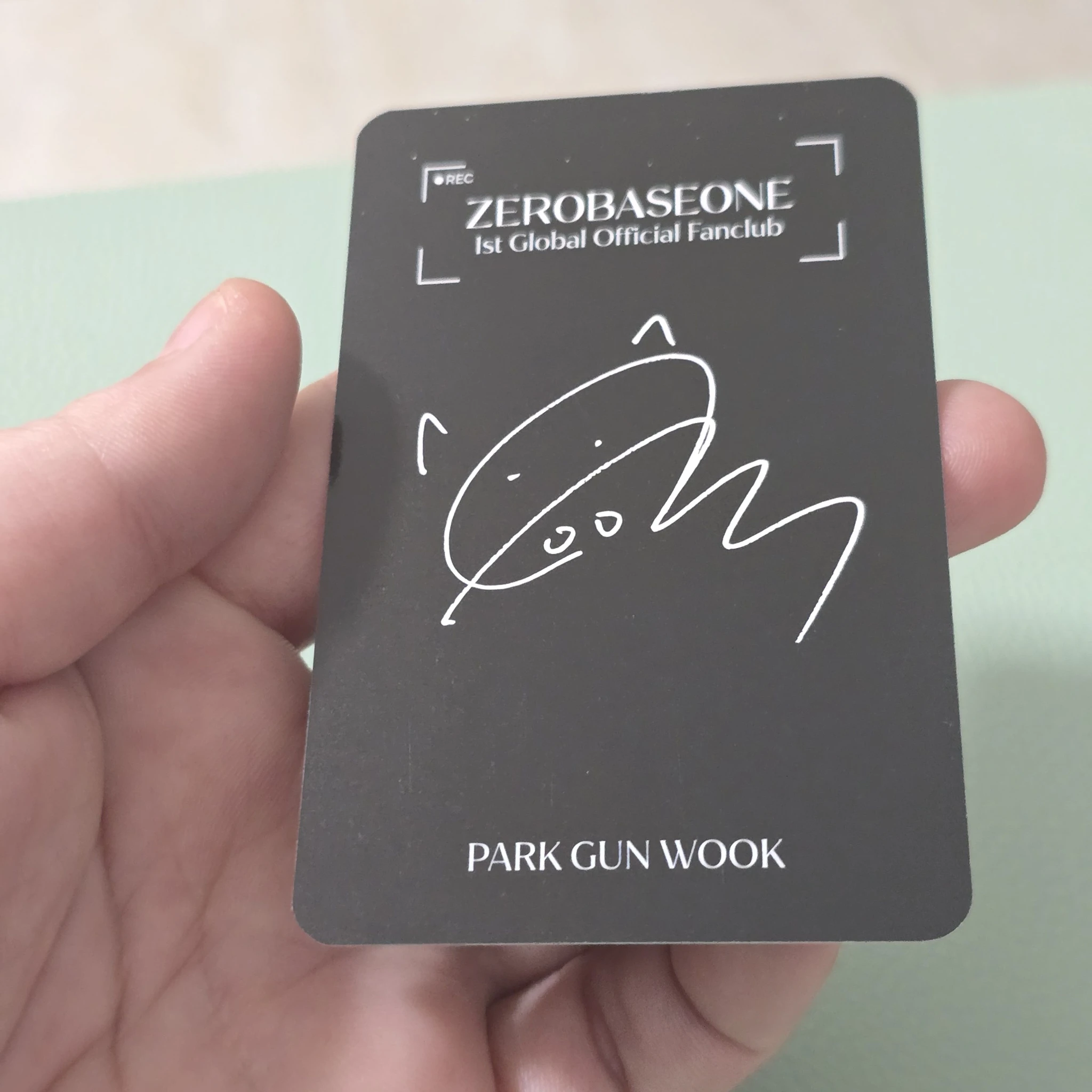 ZEROBASEONE Gunwook ZEROBASEONE - Gunwook - 1st Fanclub Other photocard set fanclub listing photo 2