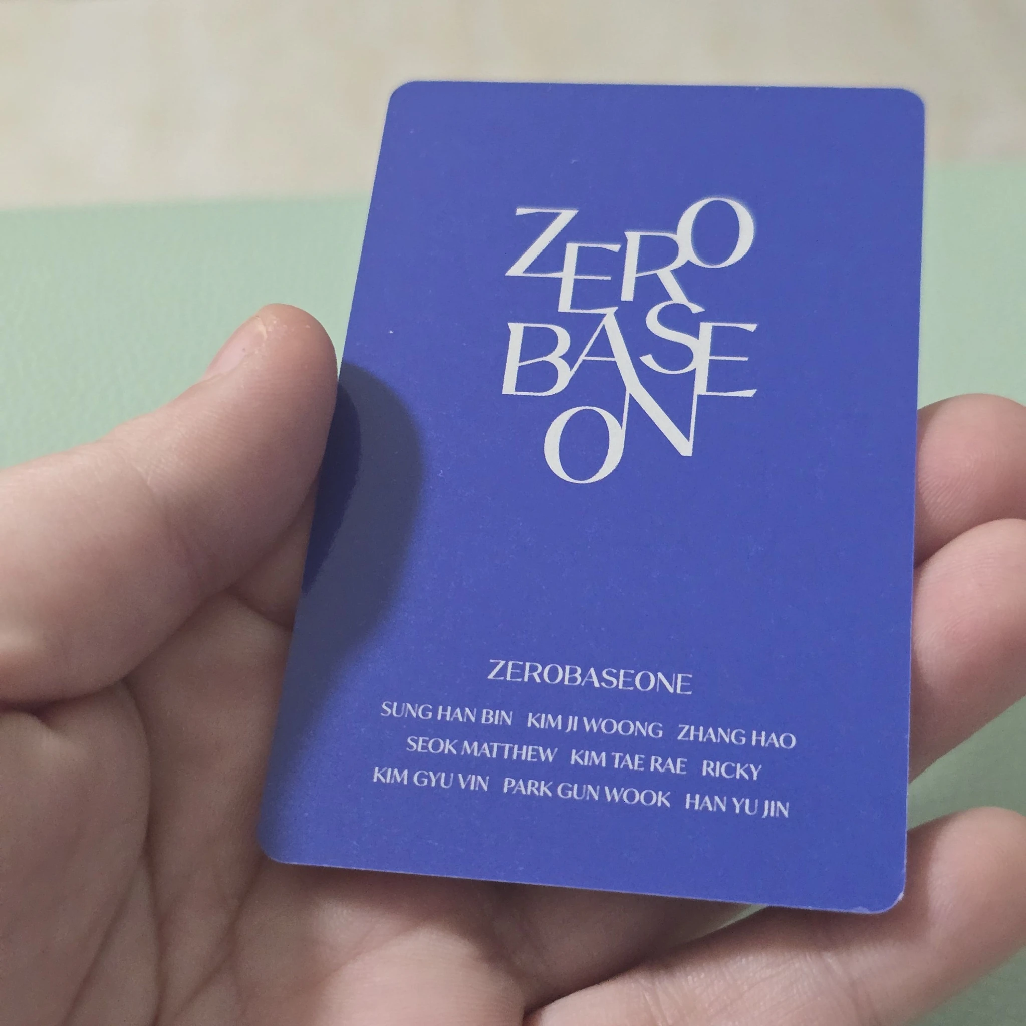 ZEROBASEONE Ricky ZEROBASEONE - Ricky - Lightstick Other photocard set pob (pre-order benefit) listing photo 2