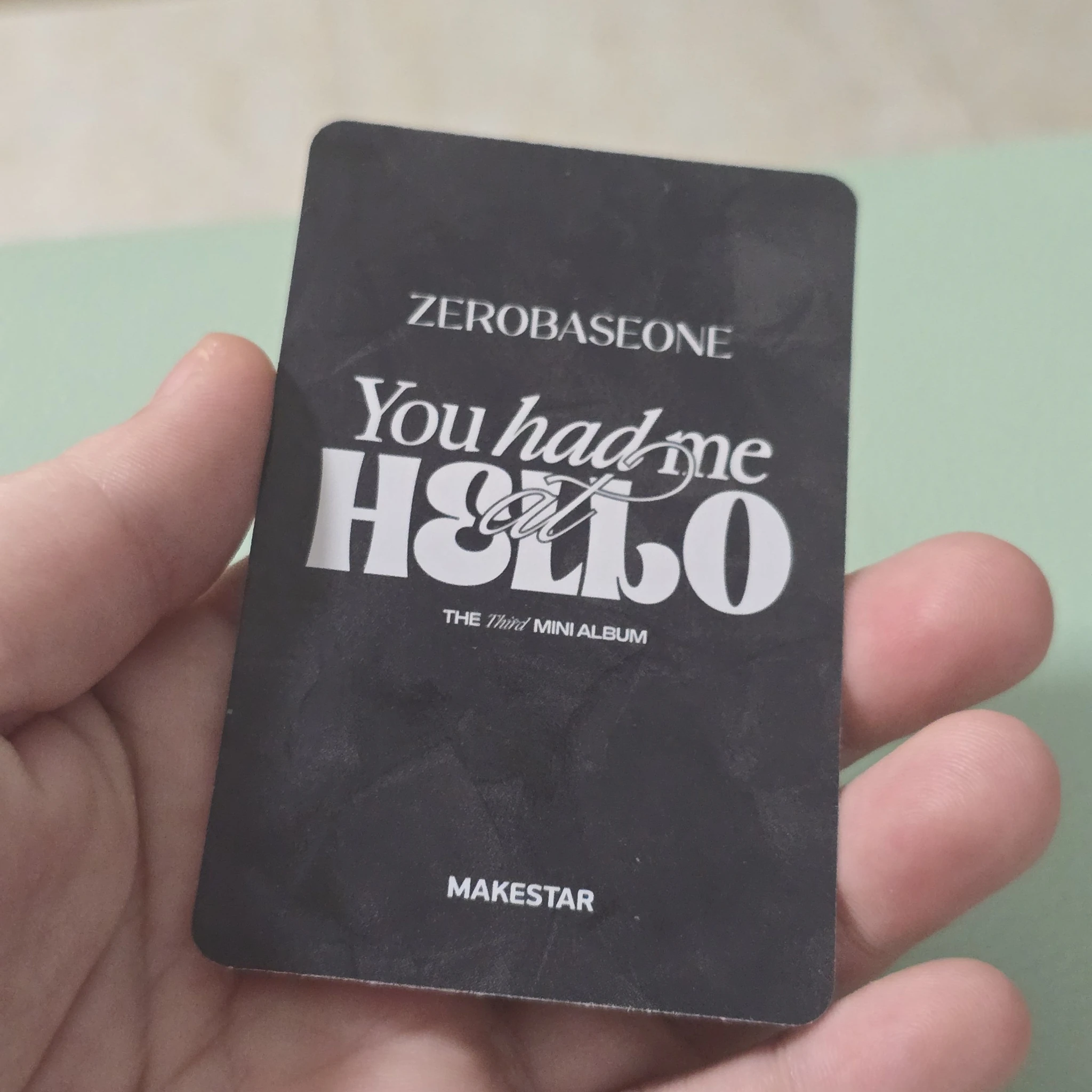ZEROBASEONE Taerae ZEROBASEONE - Taerae - You Had Me at Hello Album round 3 video call (fancall) makestar zerose version listing photo 2