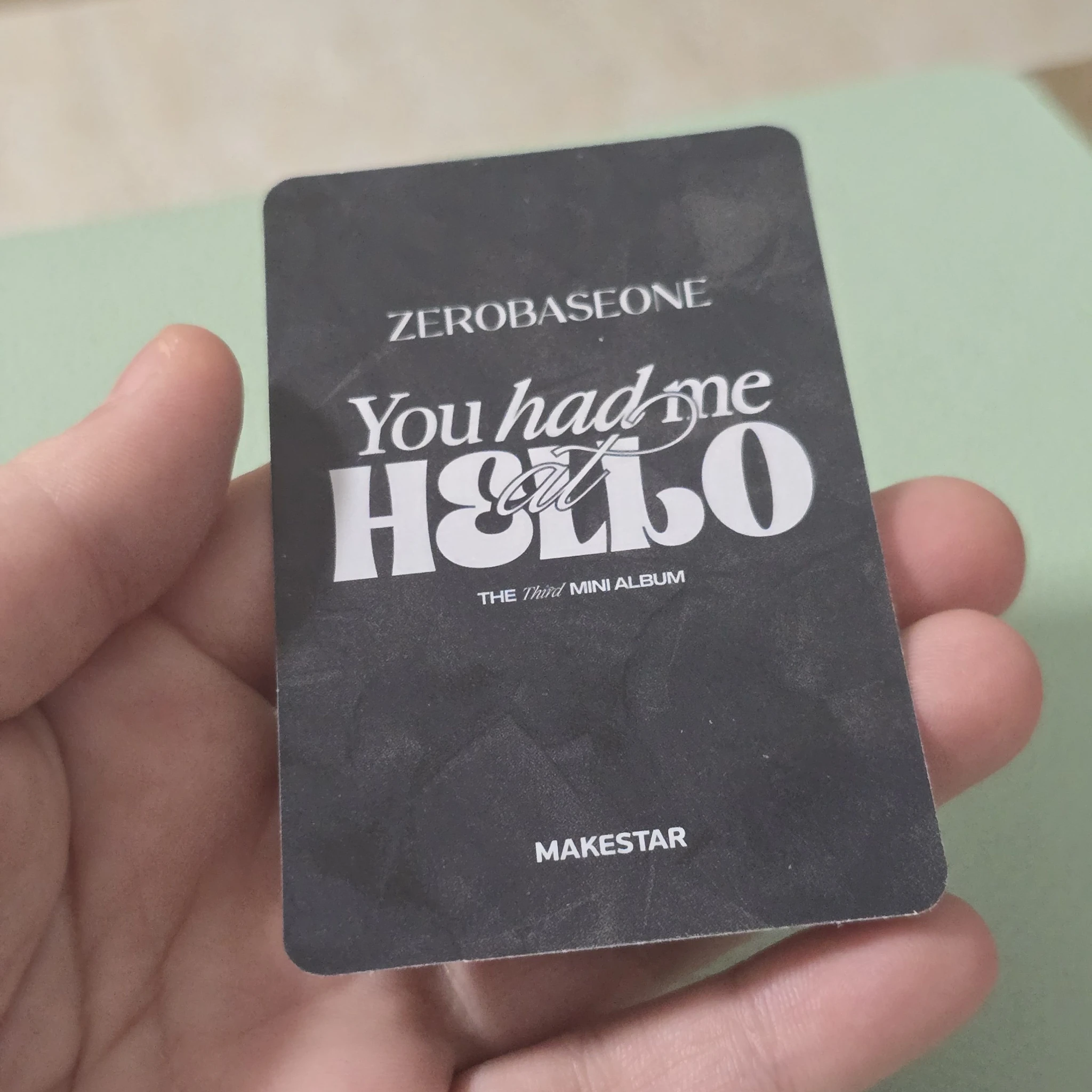 ZEROBASEONE Matthew ZEROBASEONE - Matthew - You Had Me at Hello Album video call (fancall) zerose version round 3 makestar listing photo 2