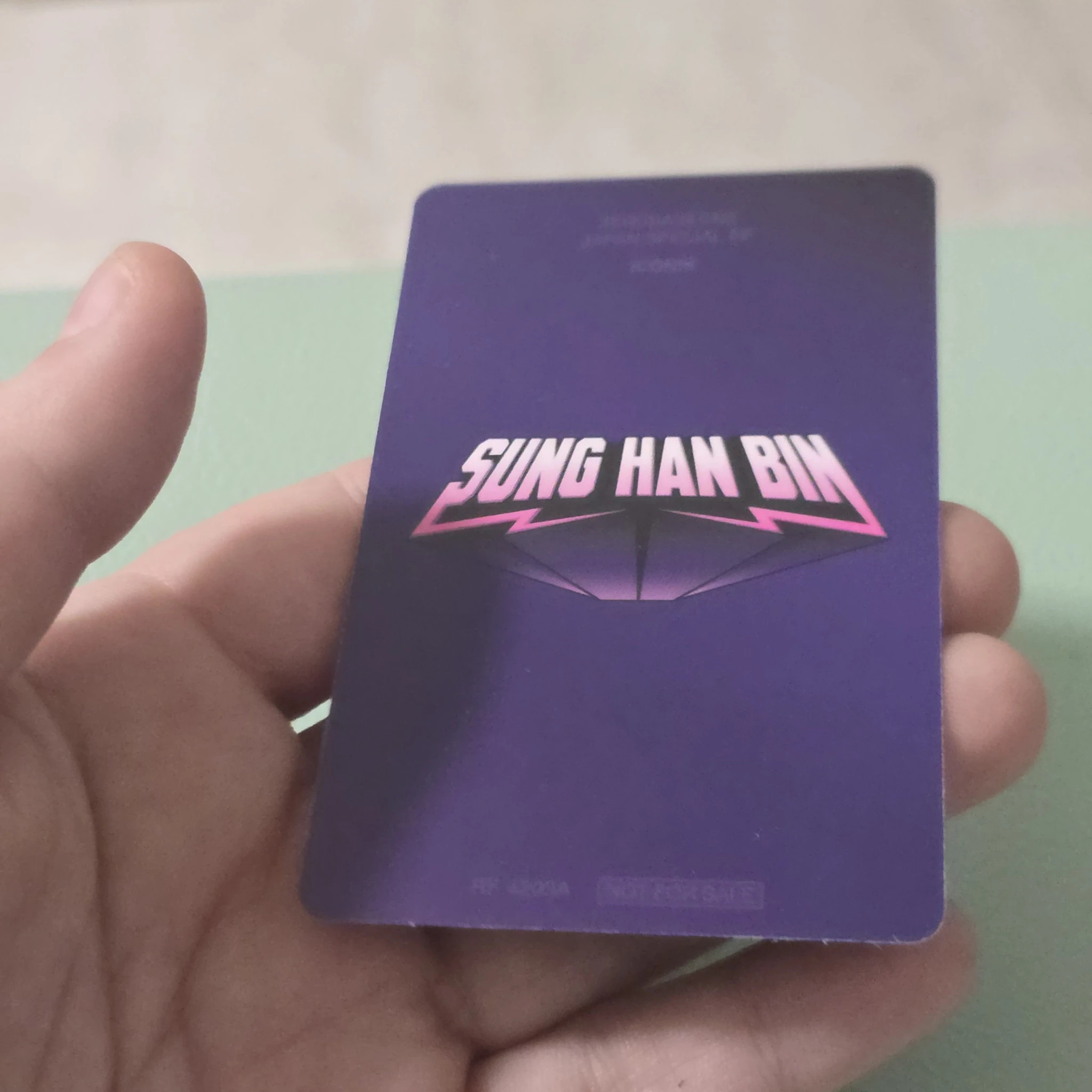 ZEROBASEONE Hanbin ZEROBASEONE - Hanbin - ICONIK Album album photocard japanese album solo jacket version A version listing photo 2