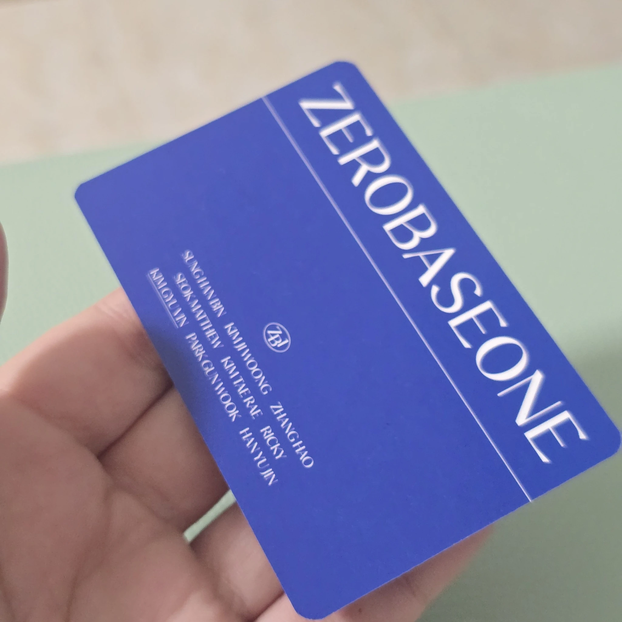 ZEROBASEONE Gyuvin ZEROBASEONE - Gyuvin - 2023 FAN-CON Event trading card B version listing photo 2