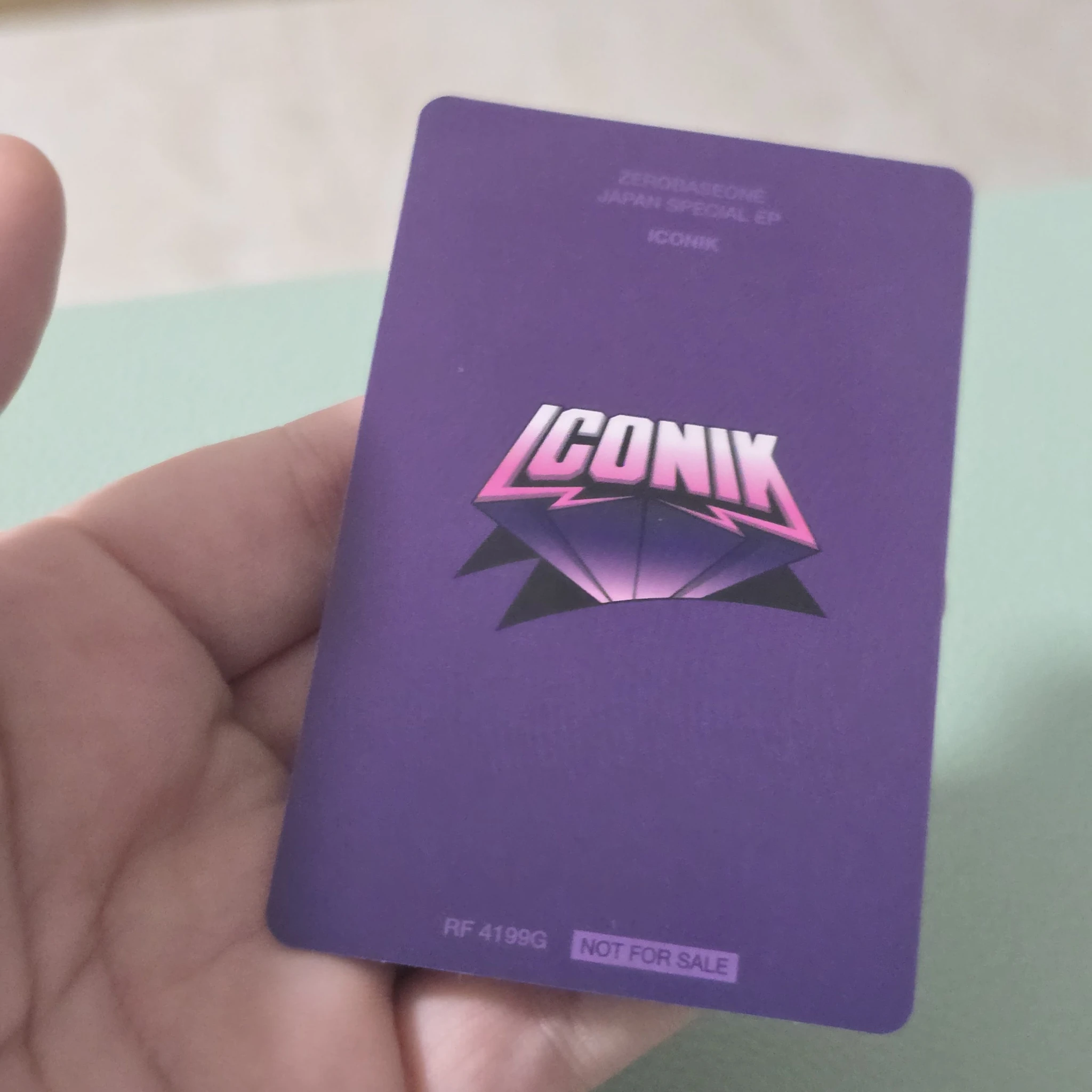 ZEROBASEONE Gyuvin ZEROBASEONE - Gyuvin - ICONIK Album album photocard japanese album standard version B version listing photo 2