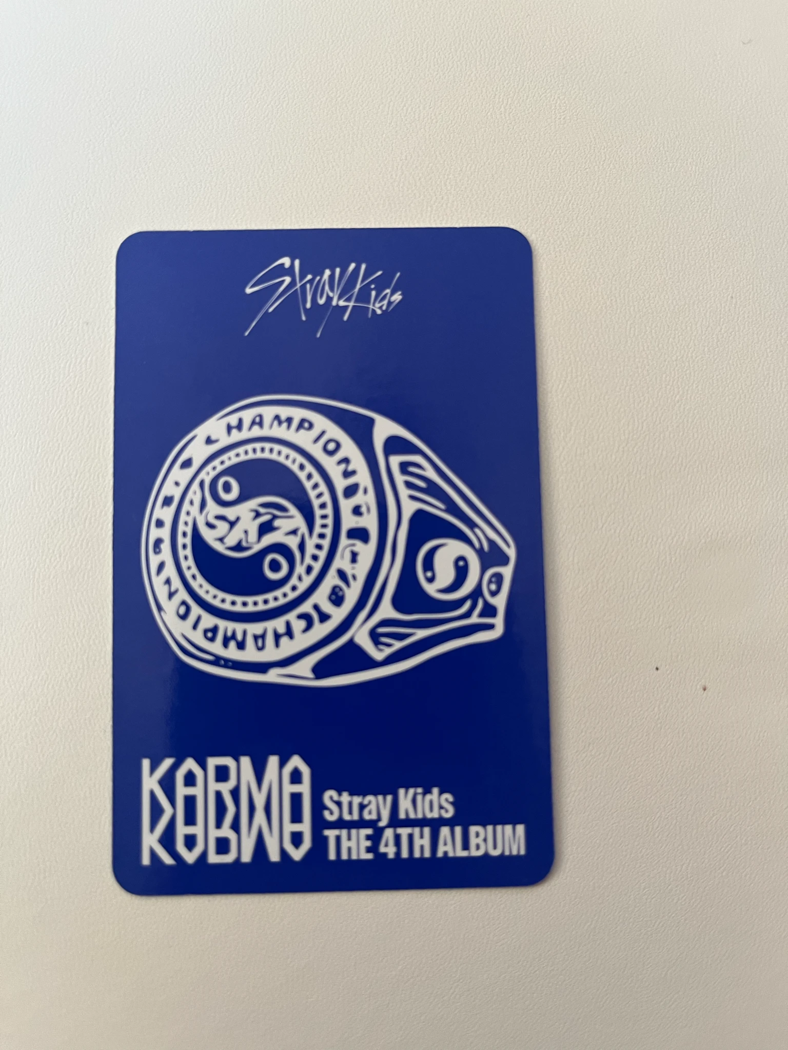 Stray Kids Seungmin Stray Kids - Seungmin - KARMA Album accordion version album photocard first press only listing photo 2