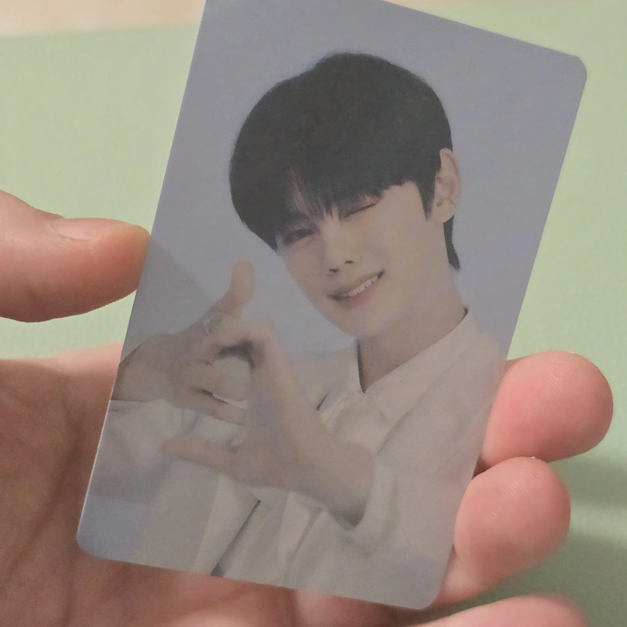 ZEROBASEONE Gyuvin ZEROBASEONE - Gyuvin - 2023 FAN-CON Event trading card F version listing photo 2