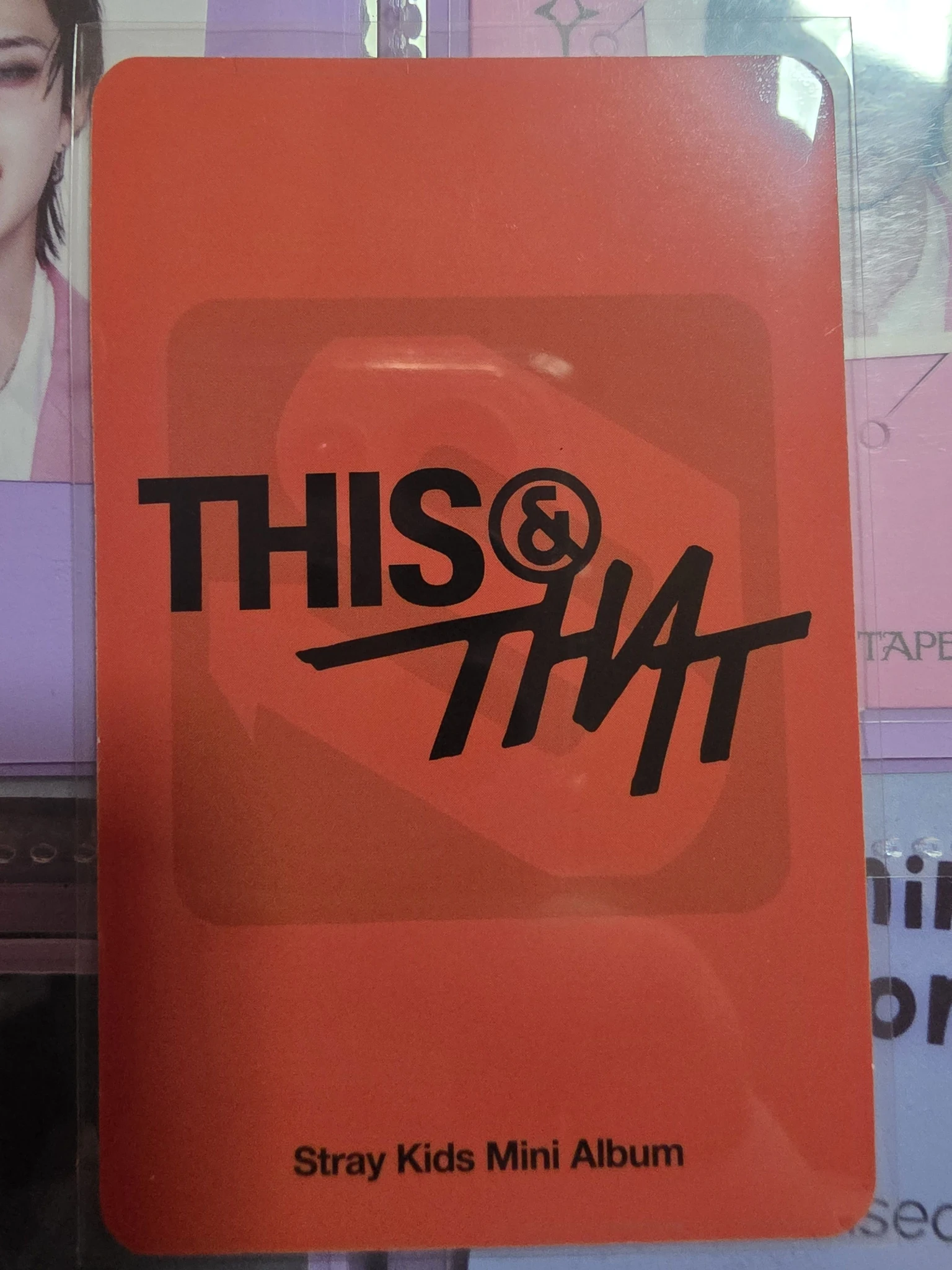 Stray Kids Changbin Stray Kids - Changbin - THIS & THAT Album album photocard fans album version random photocard platform listing photo 2