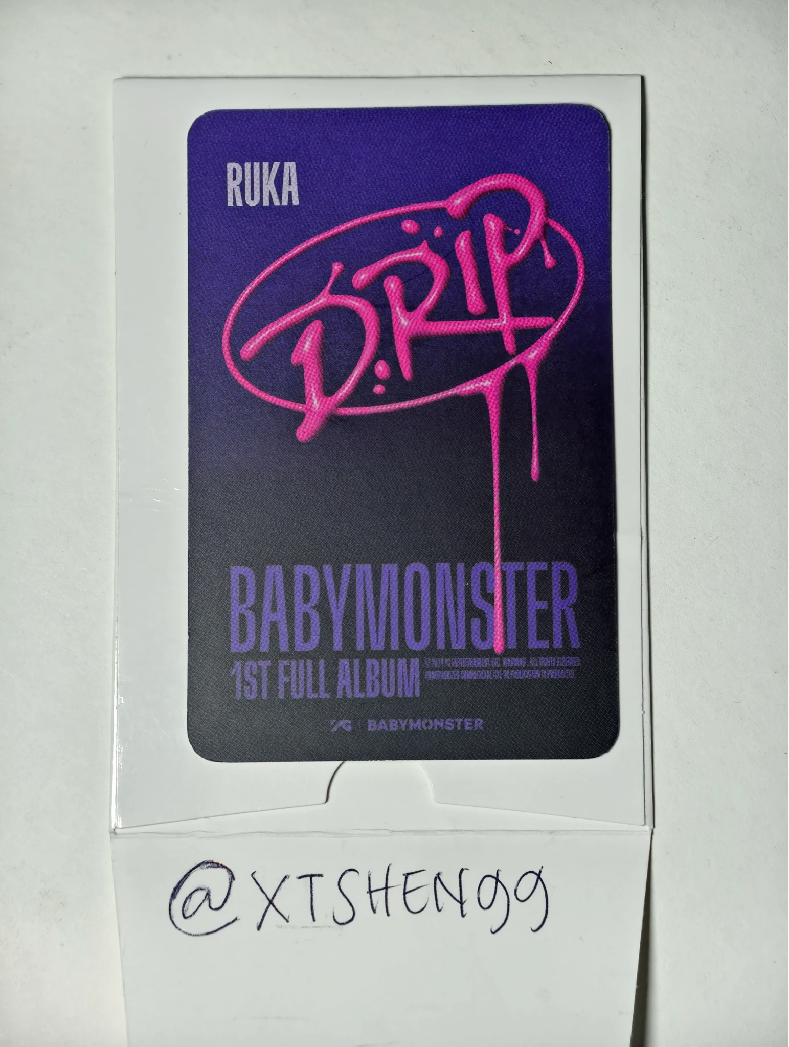 BABYMONSTER Ruka BABYMONSTER - Ruka - DRIP Album broadcast inkigayo listing photo 2