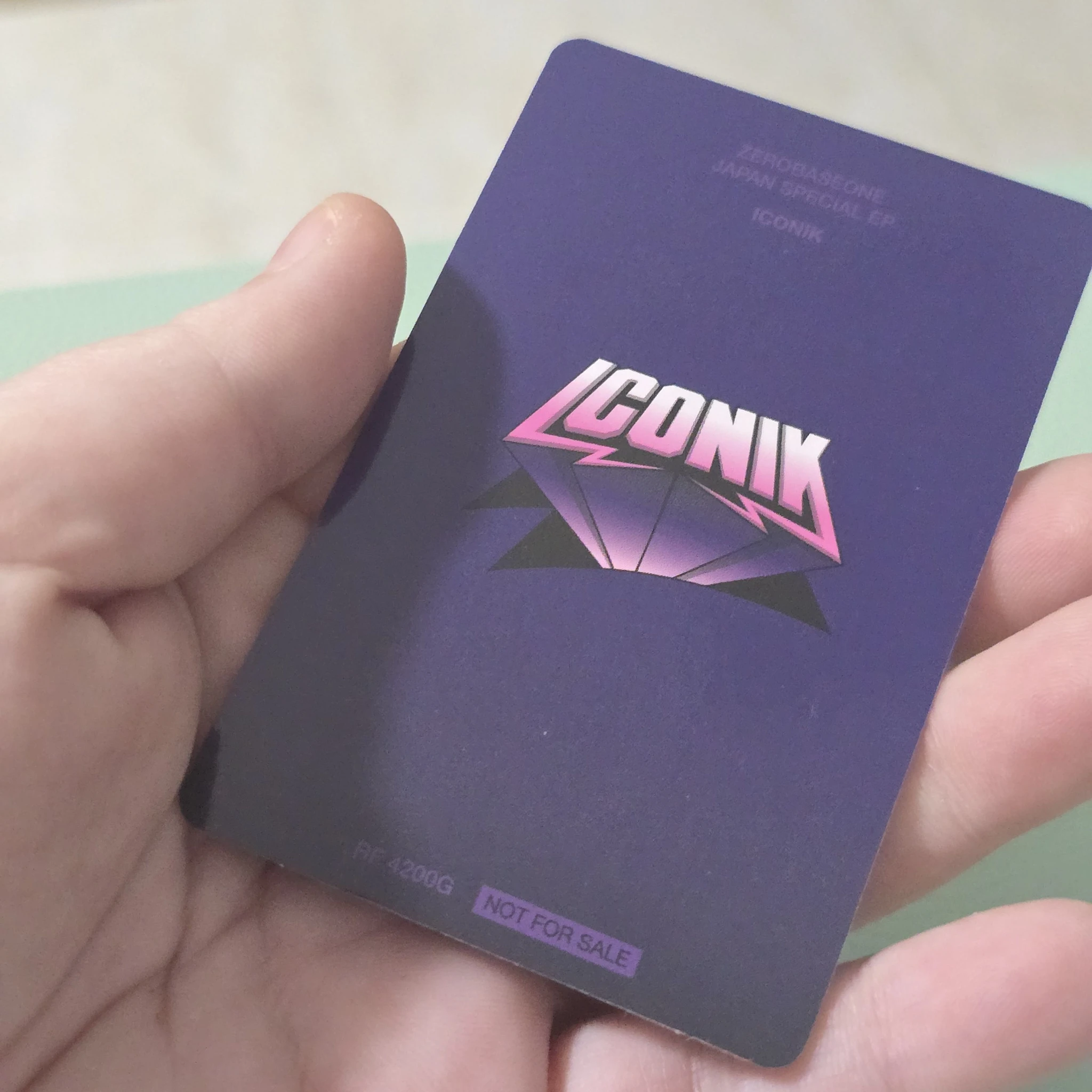 ZEROBASEONE Gyuvin ZEROBASEONE - Gyuvin - ICONIK Album album photocard japanese album standard version A version listing photo 2