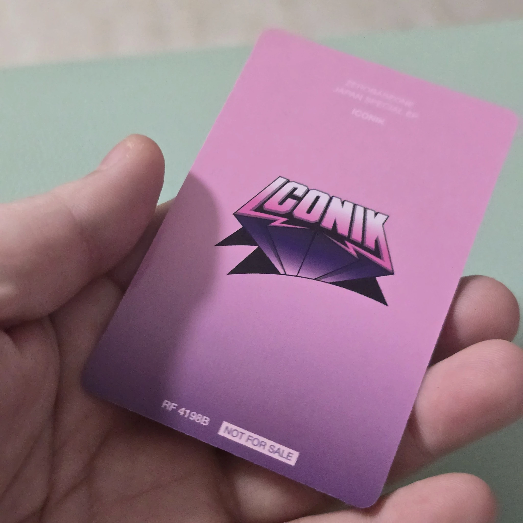 ZEROBASEONE Jiwoong ZEROBASEONE - Jiwoong - ICONIK Album album photocard standard version C version listing photo 2