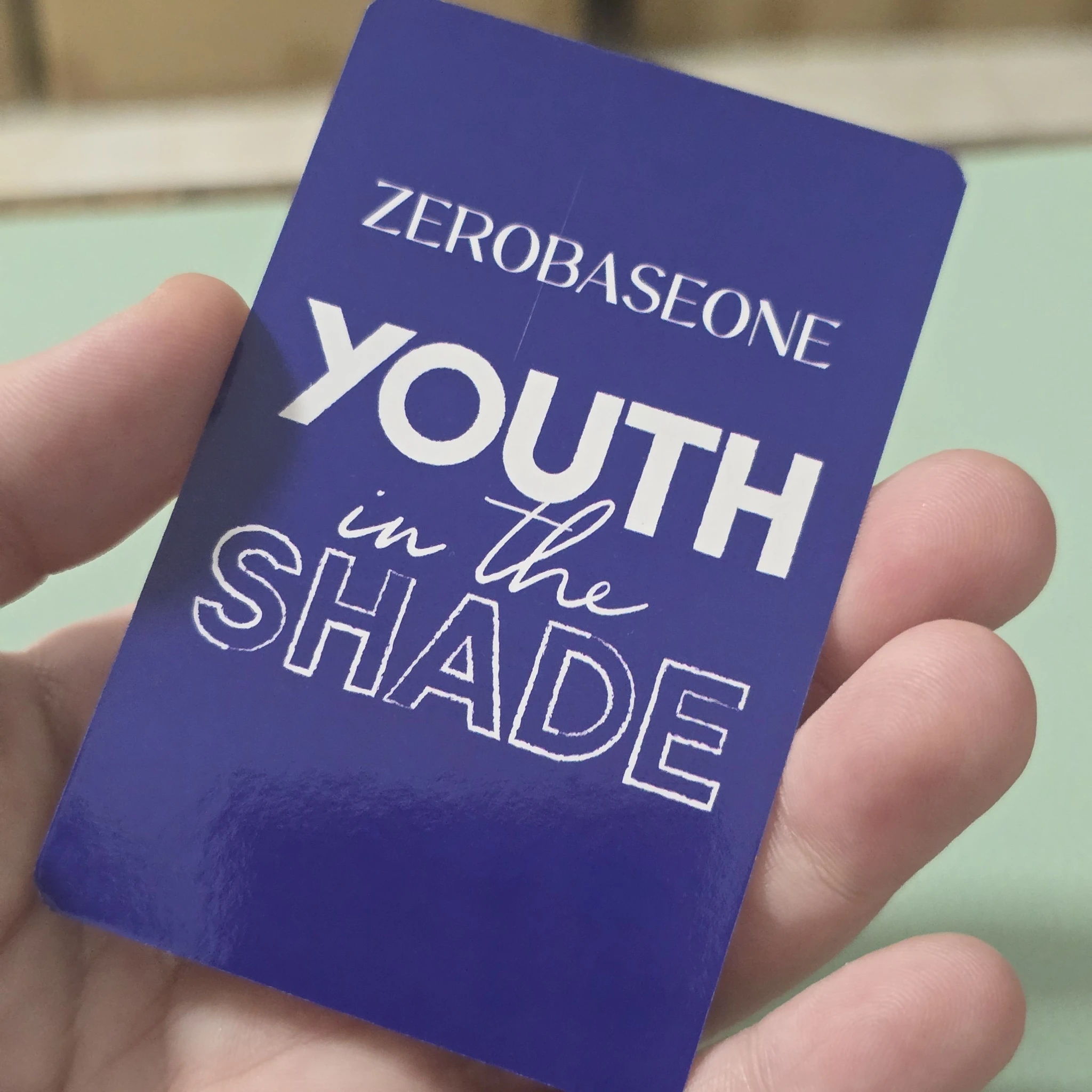 ZEROBASEONE Yujin ZEROBASEONE - Yujin - Youth in the Shade Album pob (pre-order benefit) makestar listing photo 2