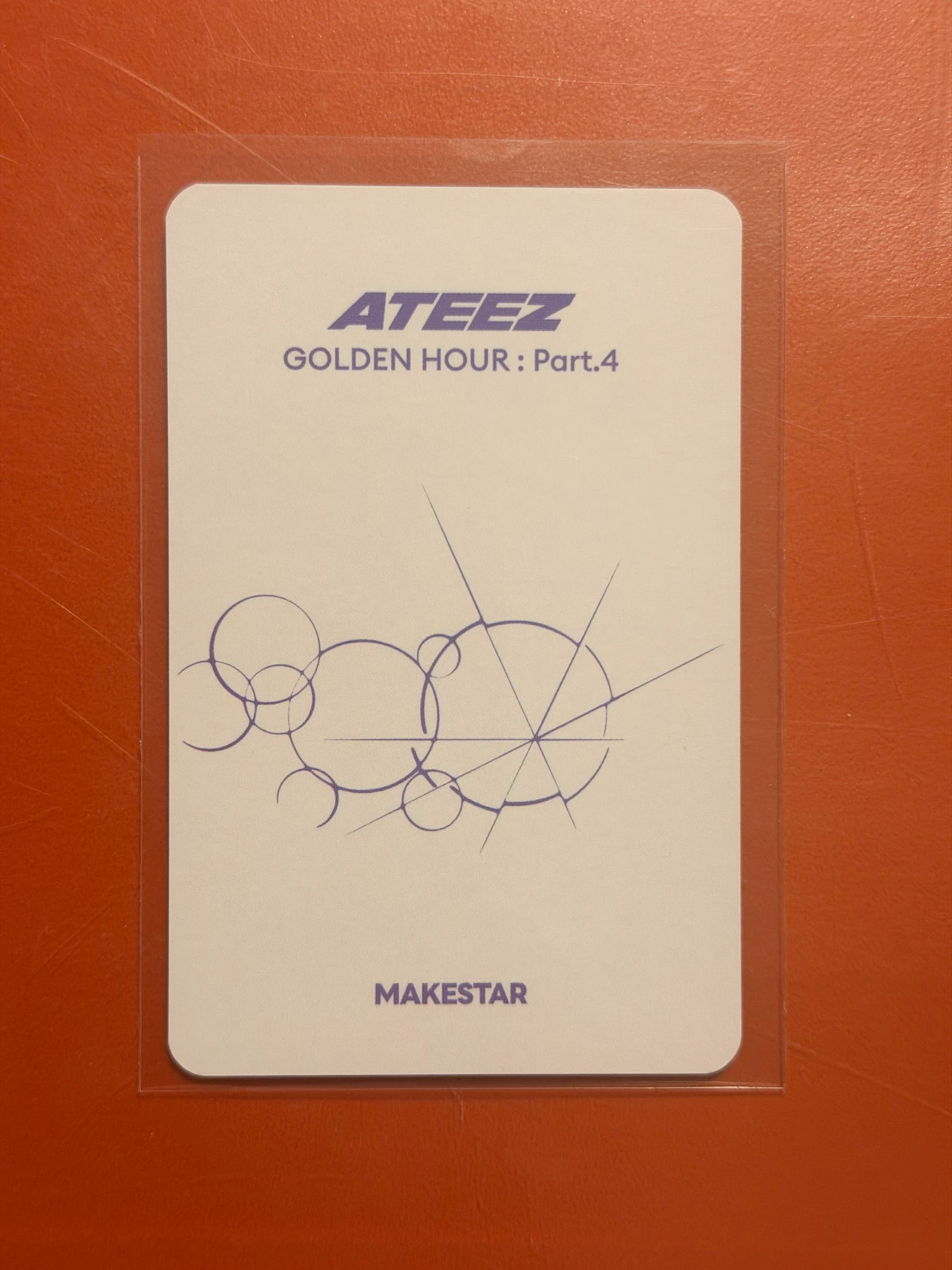 ATEEZ ATEEZ - Hongjoong & Jongho - Golden Hour : Part.4 Album pob (pre-order benefit) lucky draw makestar poca album video call (fancall) listing photo 2
