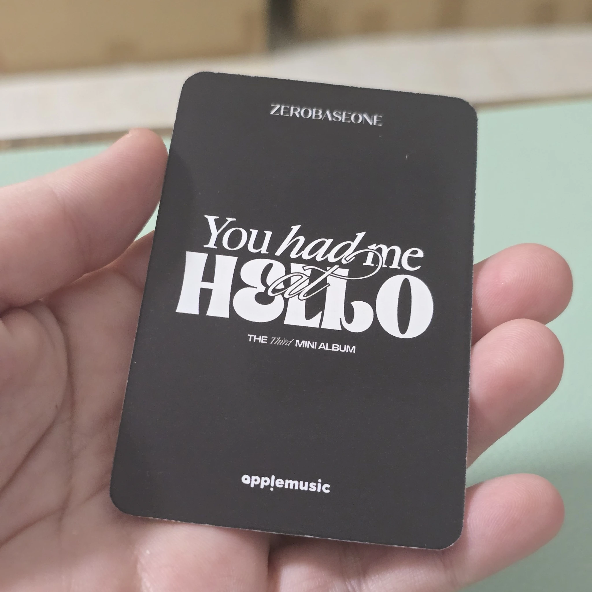 ZEROBASEONE Gyuvin ZEROBASEONE - Gyuvin - You had me at HELLO Album pre-order benefit (pob) apple music listing photo 2