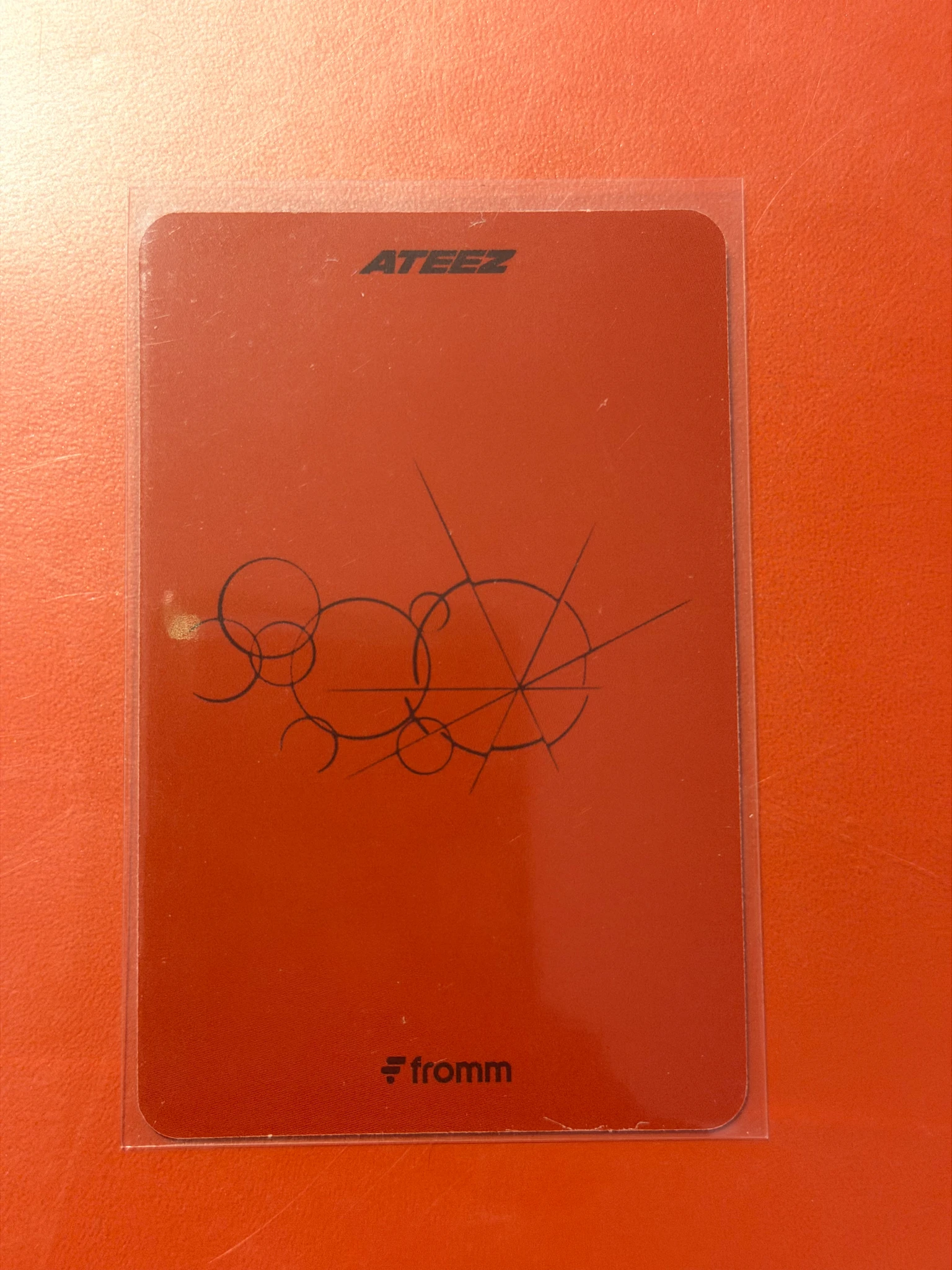 ATEEZ Yunho ATEEZ - Yunho - Golden Hour : Part.4 Album fromm store pob (pre-order benefit) listing photo 2