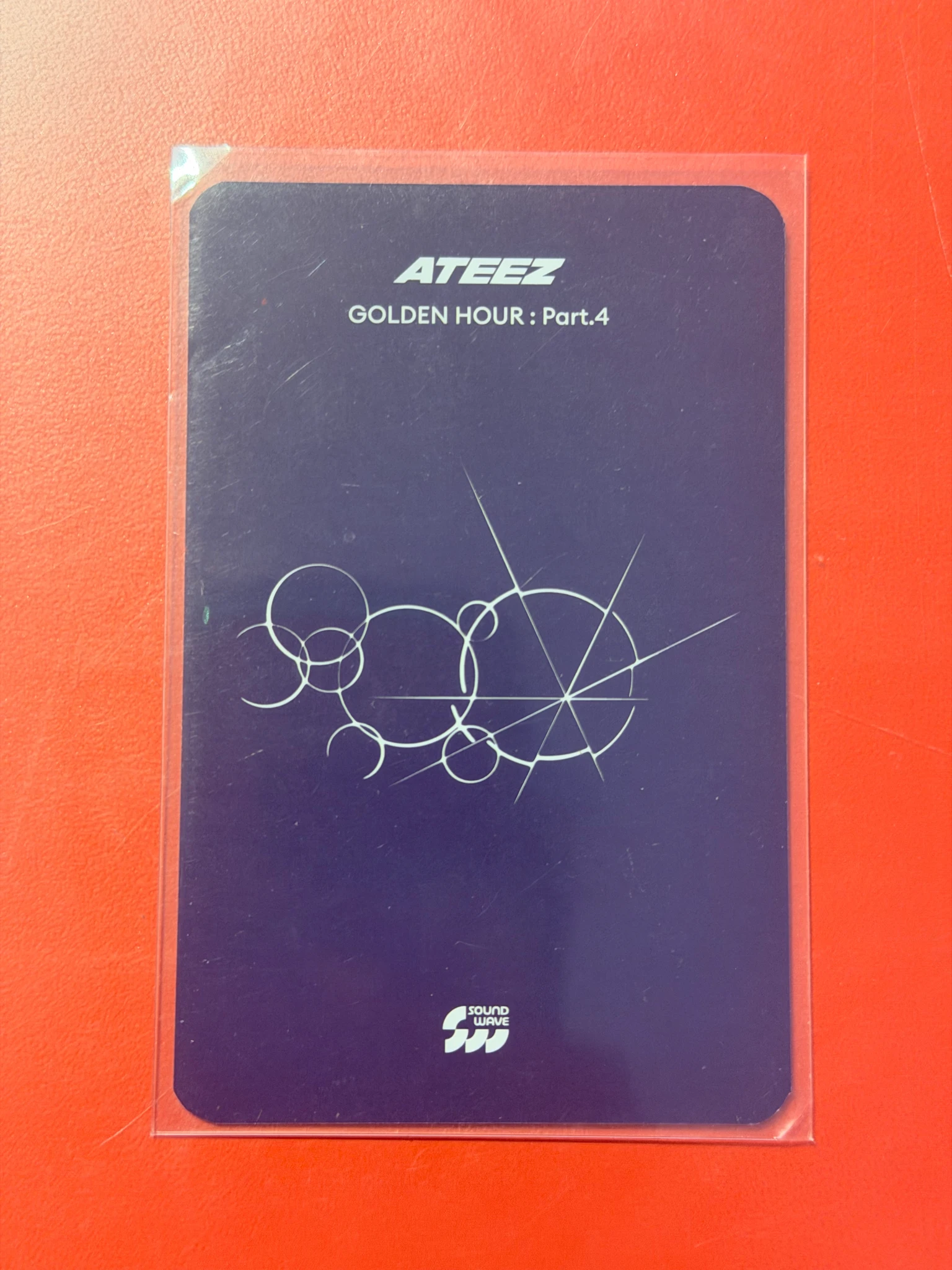 ATEEZ Yunho ATEEZ - Yunho - Golden Hour : Part.4 Album soundwave listing photo 2