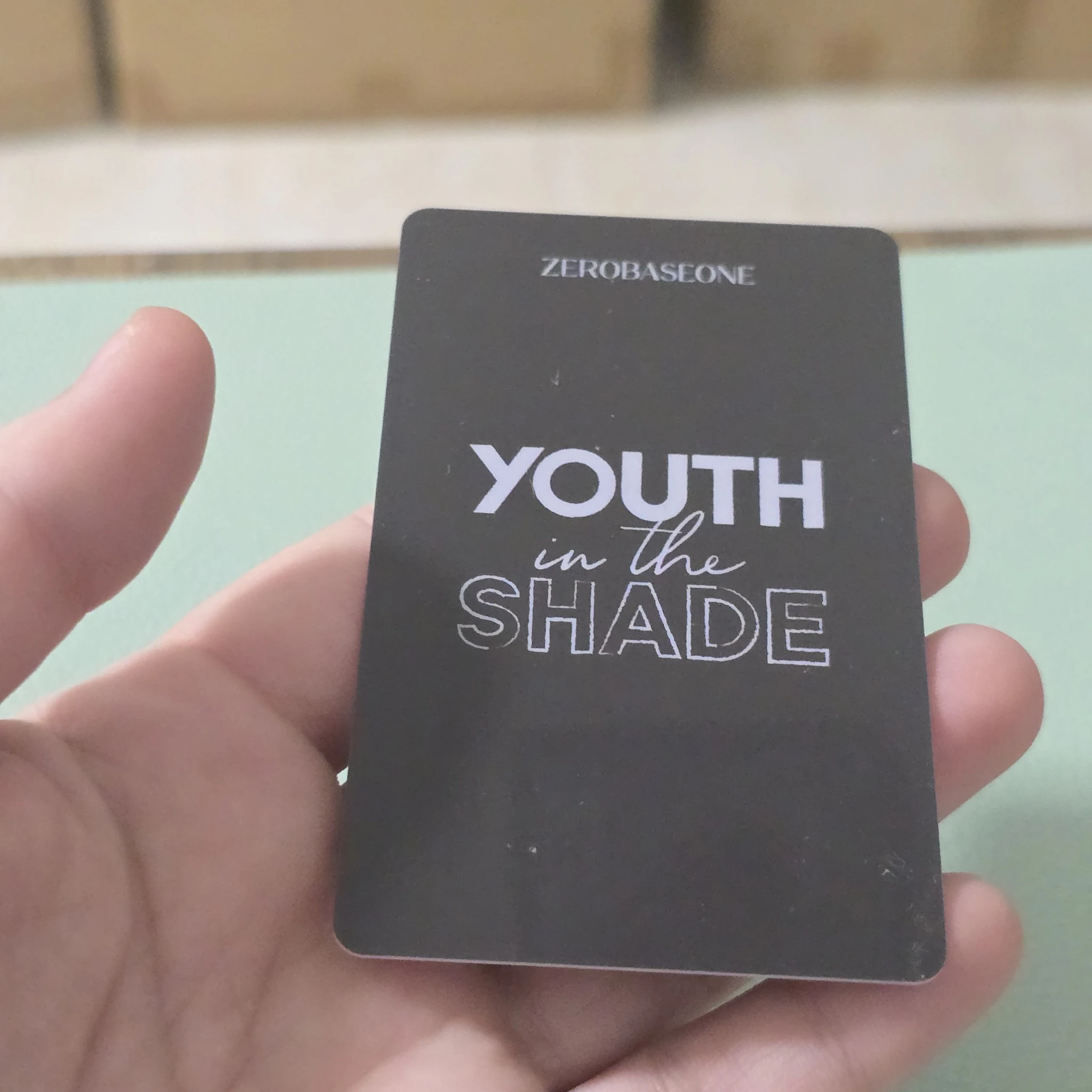 ZEROBASEONE Gyuvin ZEROBASEONE - Gyuvin - Youth in the Shade Album lucky draw withmuu digipack version listing photo 2