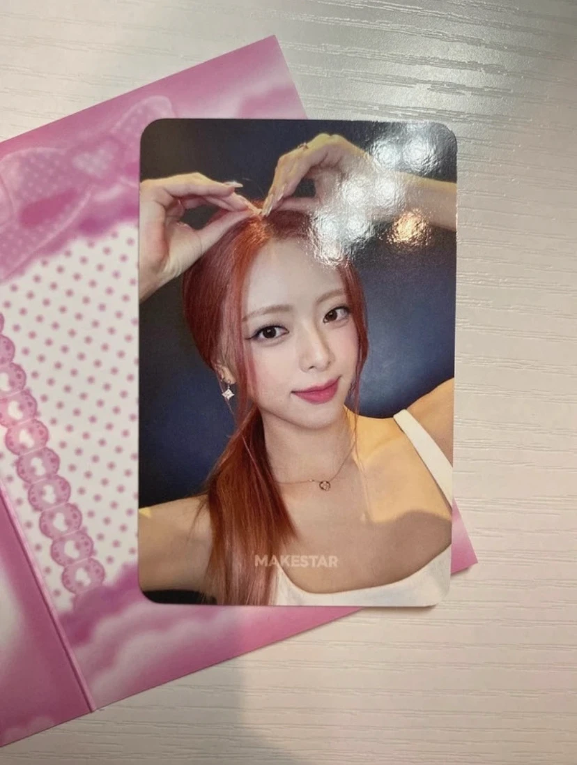 ITZY Yuna ITZY - Yuna - Girls Will Be Girls Album makestar fansign round 2 double-sided listing photo 2