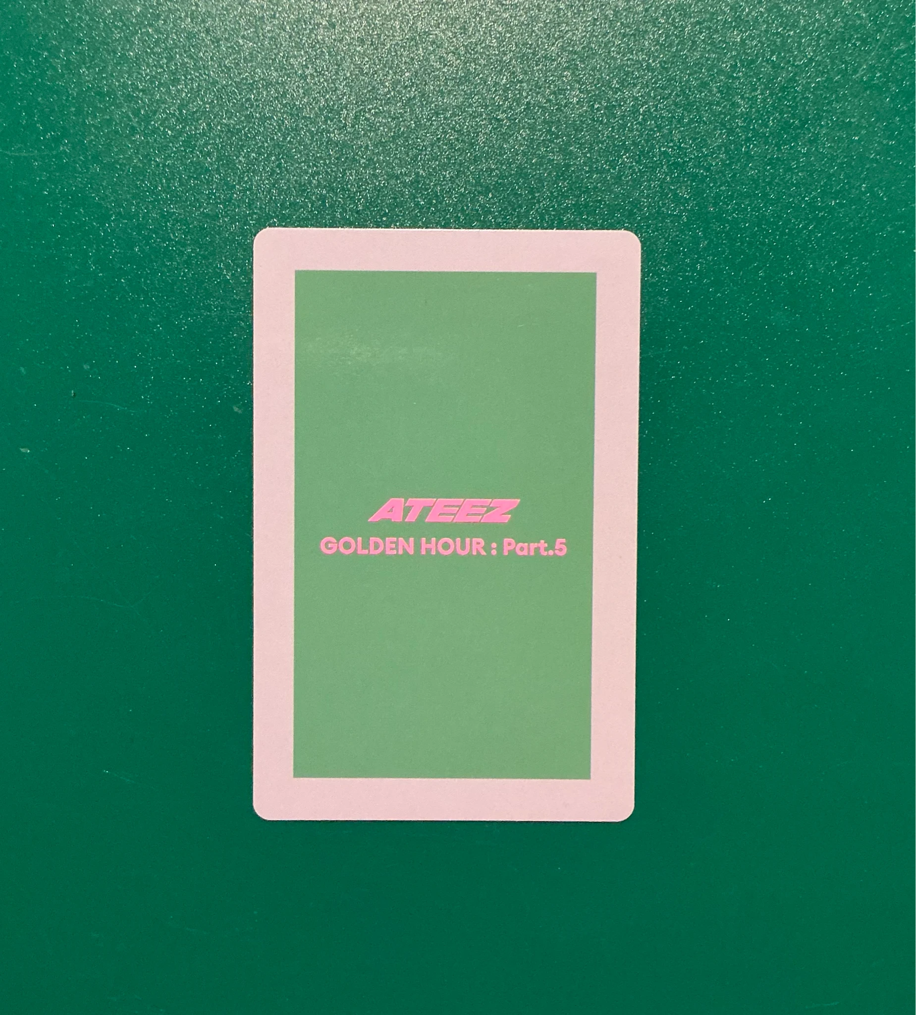 ATEEZ Yunho ATEEZ - Yunho - GOLDEN HOUR : Part.5 Album album photocard diary version version 2 listing photo 2
