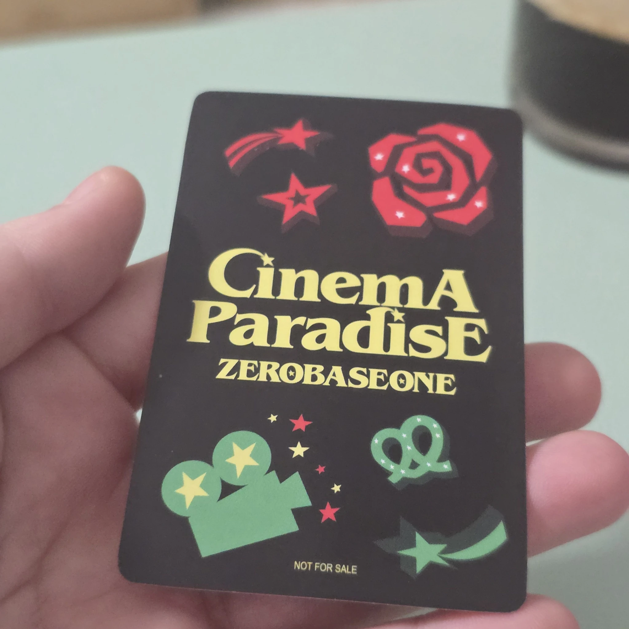ZEROBASEONE Hao ZEROBASEONE - Hao - Cinema Paradise Album tower records lucky draw listing photo 2