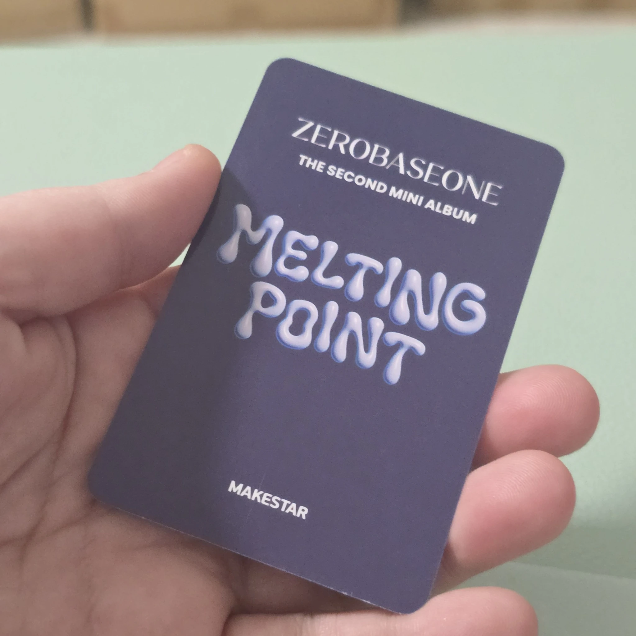 ZEROBASEONE Ricky ZEROBASEONE - Ricky - Melting Point Album pob (pre-order benefit) makestar digipack version listing photo 2