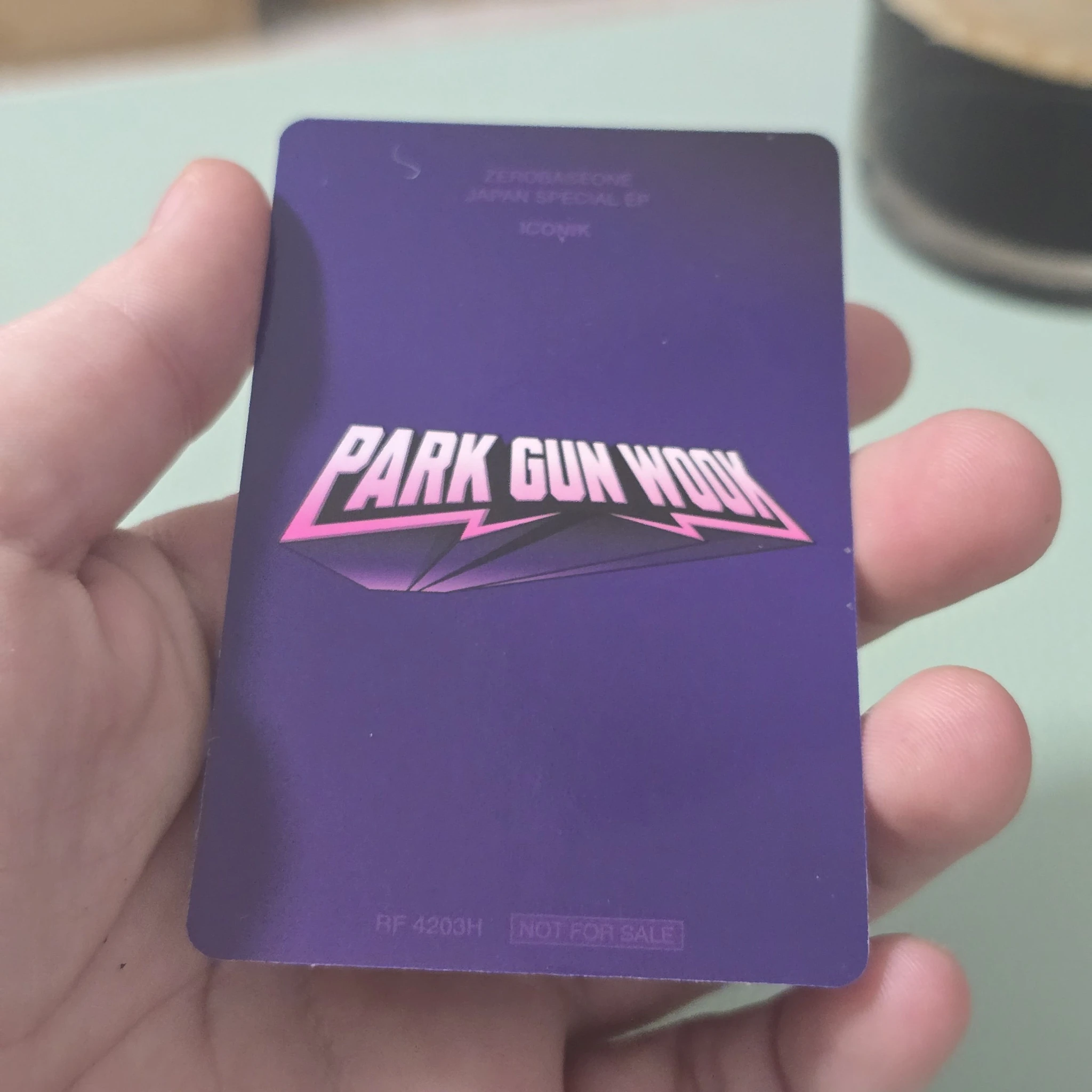 ZEROBASEONE Gunwook ZEROBASEONE - Gunwook - ICONIK Album album photocard japanese album solo jacket version A version listing photo 2