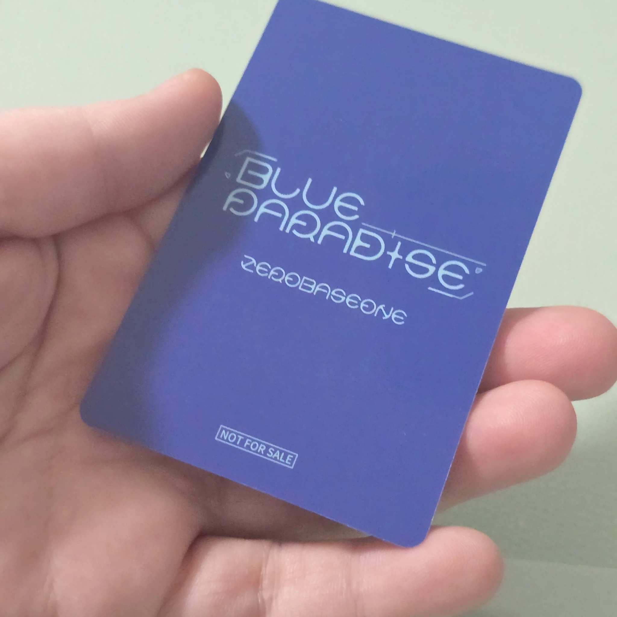 ZEROBASEONE Gyuvin ZEROBASEONE - Gyuvin - Blue Paradise Album lucky draw japan retail stores listing photo 2