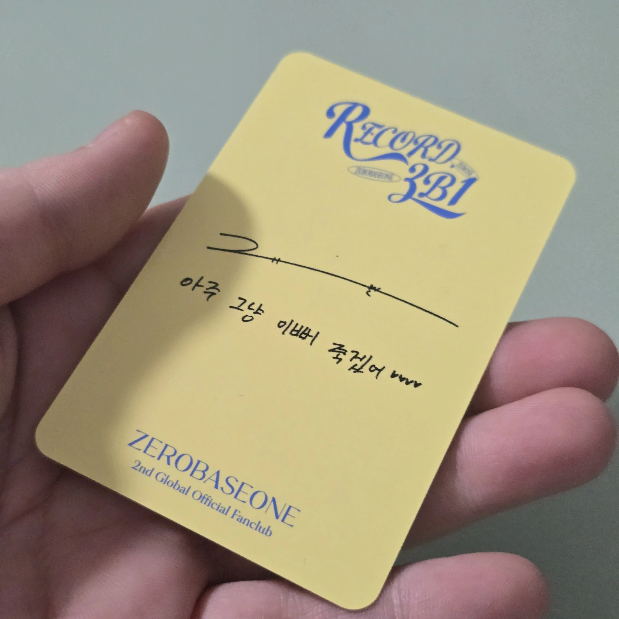 ZEROBASEONE Gyuvin ZEROBASEONE - Gyuvin - 2nd Fanclub Other listing photo 2