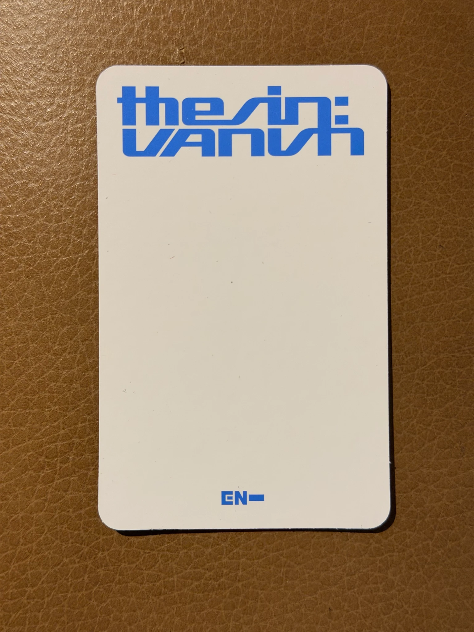 ENHYPEN Evan (Heeseung) ENHYPEN - Heeseung - THE SIN: VANISH Album weverse album version korean album album photocard B version listing photo 2