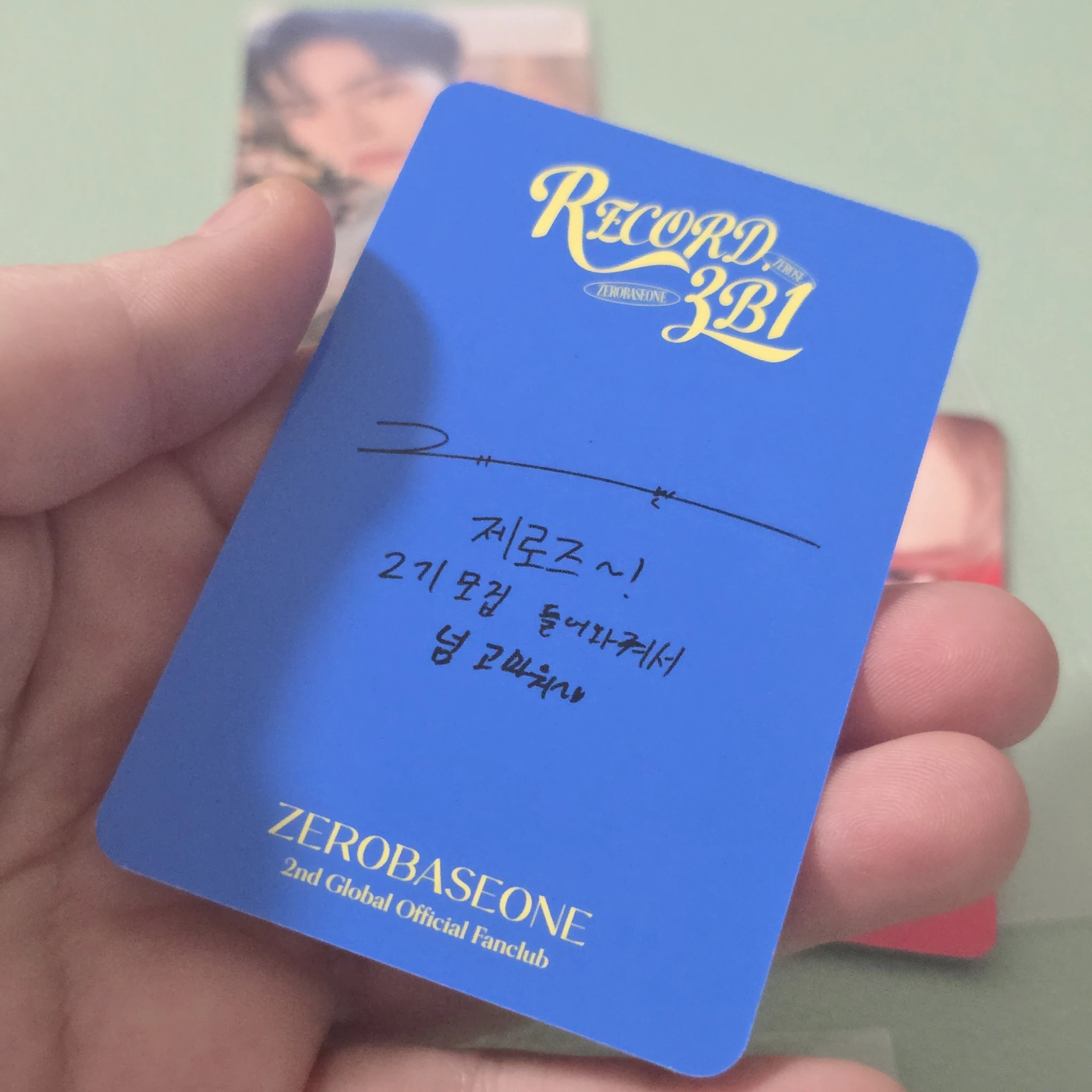 ZEROBASEONE Gyuvin ZEROBASEONE - Gyuvin - 2nd Fanclub Other listing photo 2