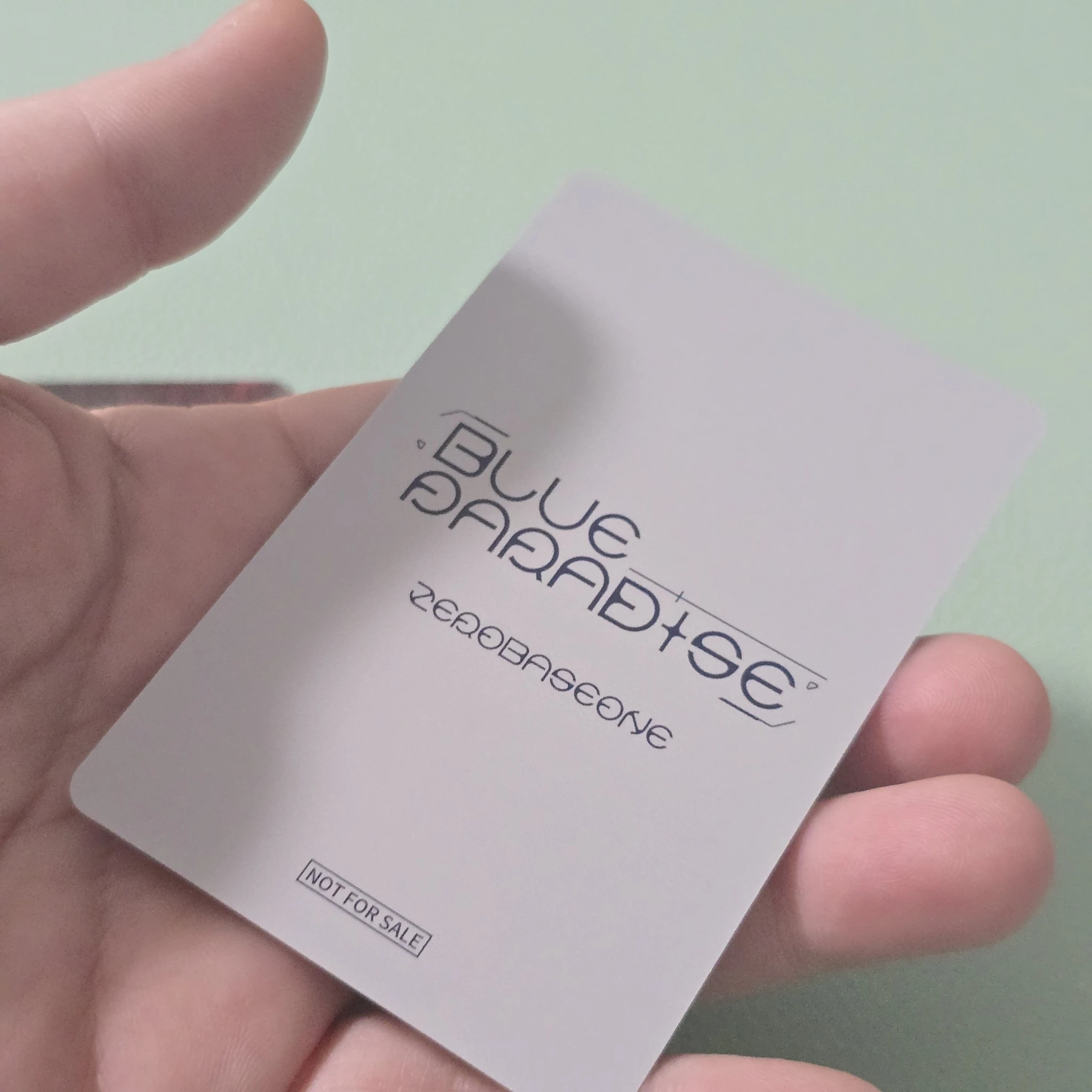ZEROBASEONE Hao ZEROBASEONE - Hao - Blue Paradise Album lucky draw japan retail stores listing photo 2