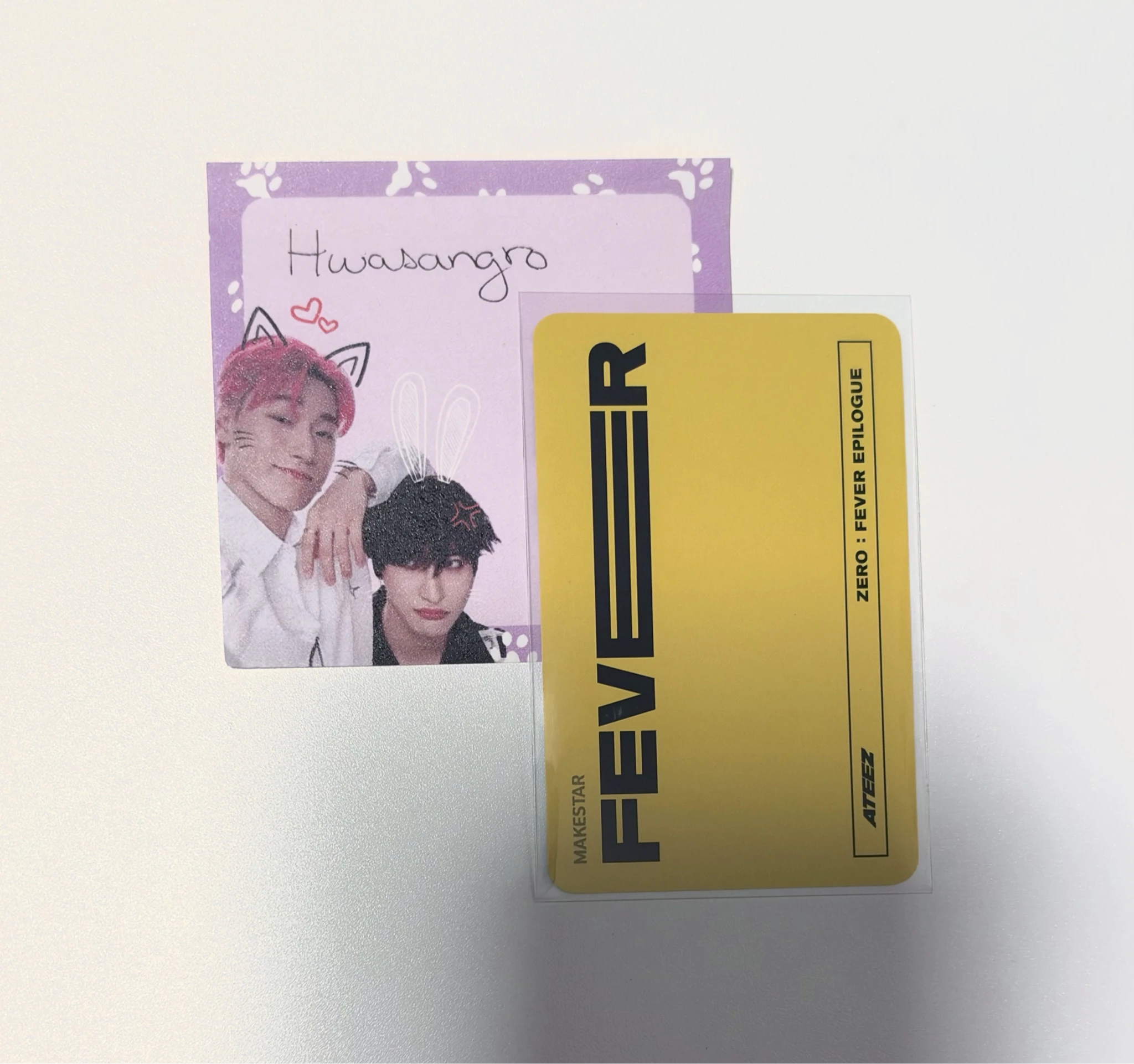 ATEEZ Seonghwa ATEEZ - Seonghwa - ZERO : FEVER EPILOGUE Album makestar round 3 listing photo 2