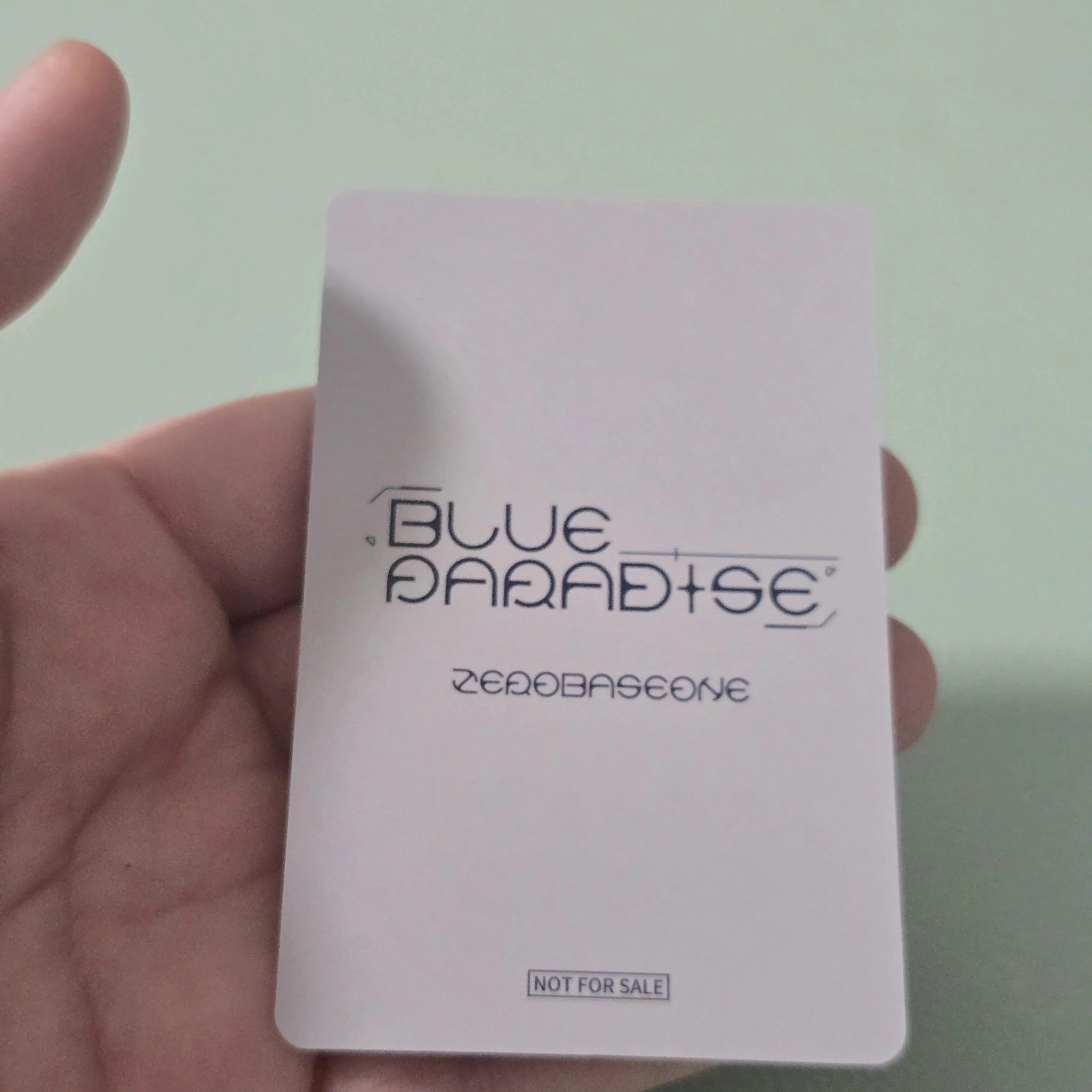 ZEROBASEONE Gyuvin ZEROBASEONE - Gyuvin - Blue Paradise Album lucky draw japan retail stores listing photo 2