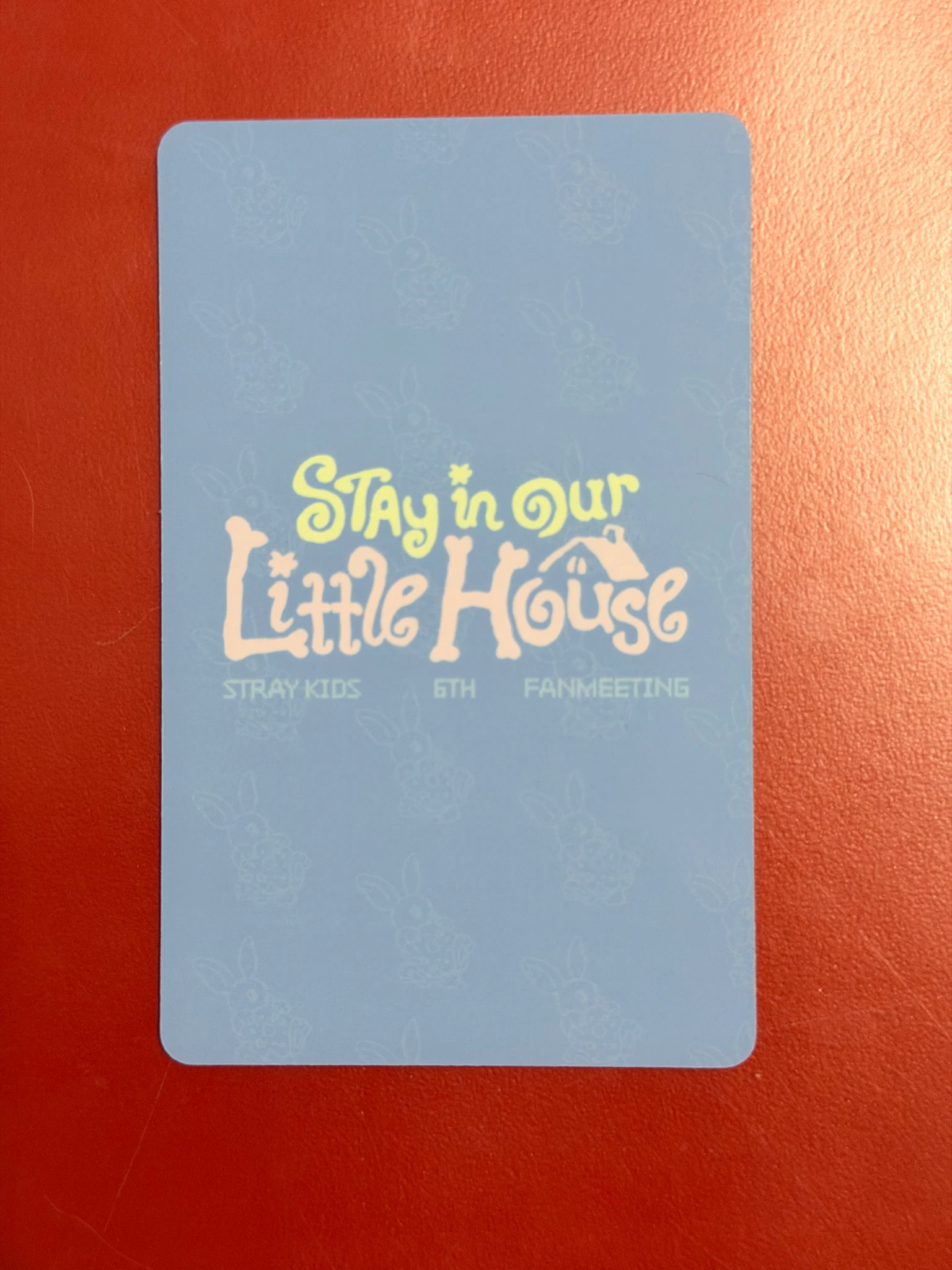 Stray Kids Felix Stray Kids - Felix - 6th Fanmeeting - STAY in Our Little House  Event online pob (pre-order benefit) listing photo 2