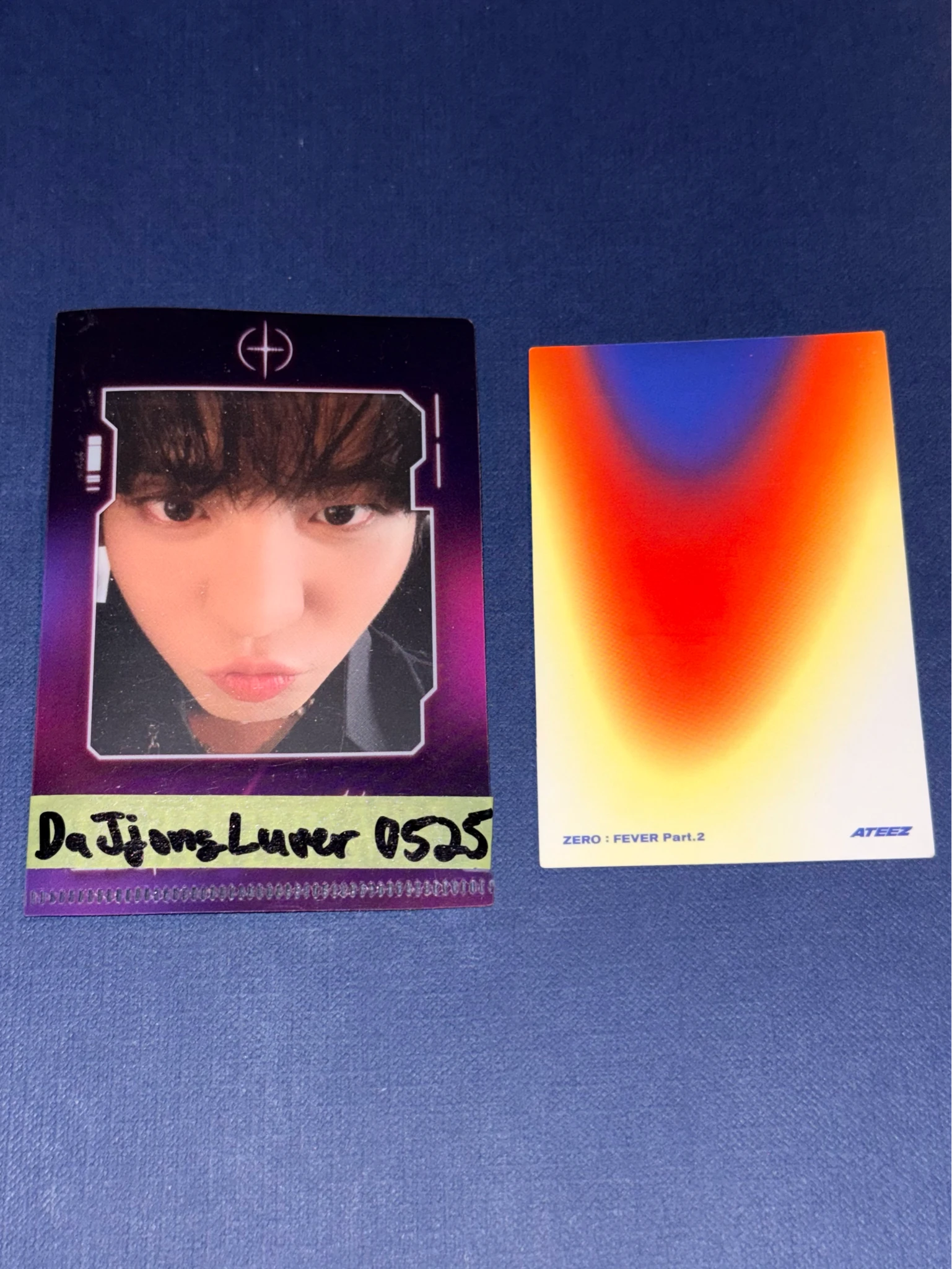 ATEEZ Jongho ATEEZ - Jongho - ZERO : FEVER Part.2 Album album photocard Z version listing photo 2