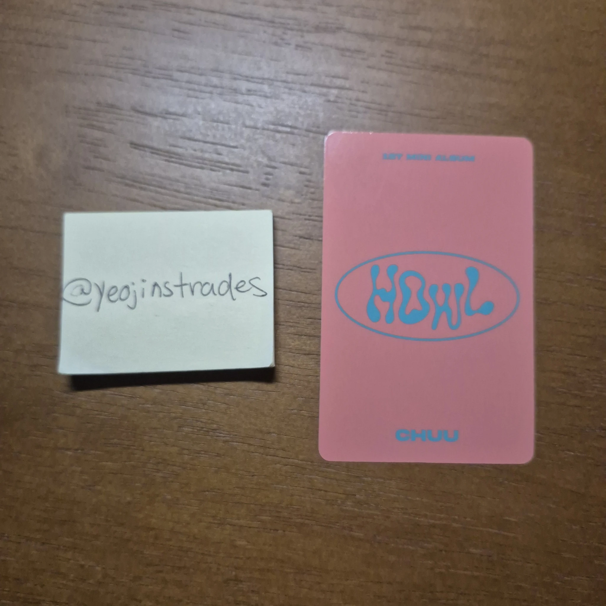 Chuu Chuu Chuu - Chuu - Howl Album wave ver. album photocard listing photo 2