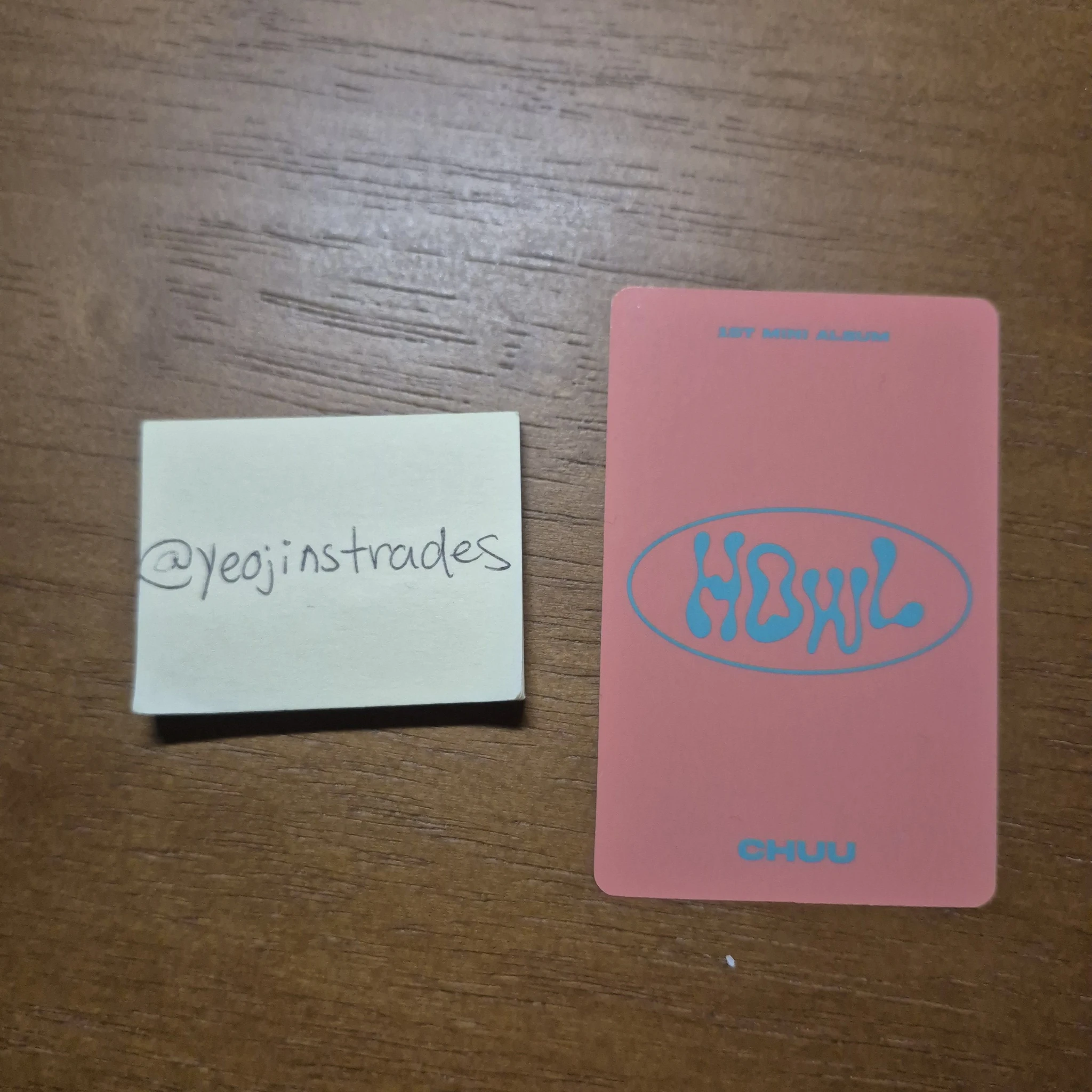 Chuu Chuu Chuu - Chuu - Howl Album wave ver. album photocard listing photo 2