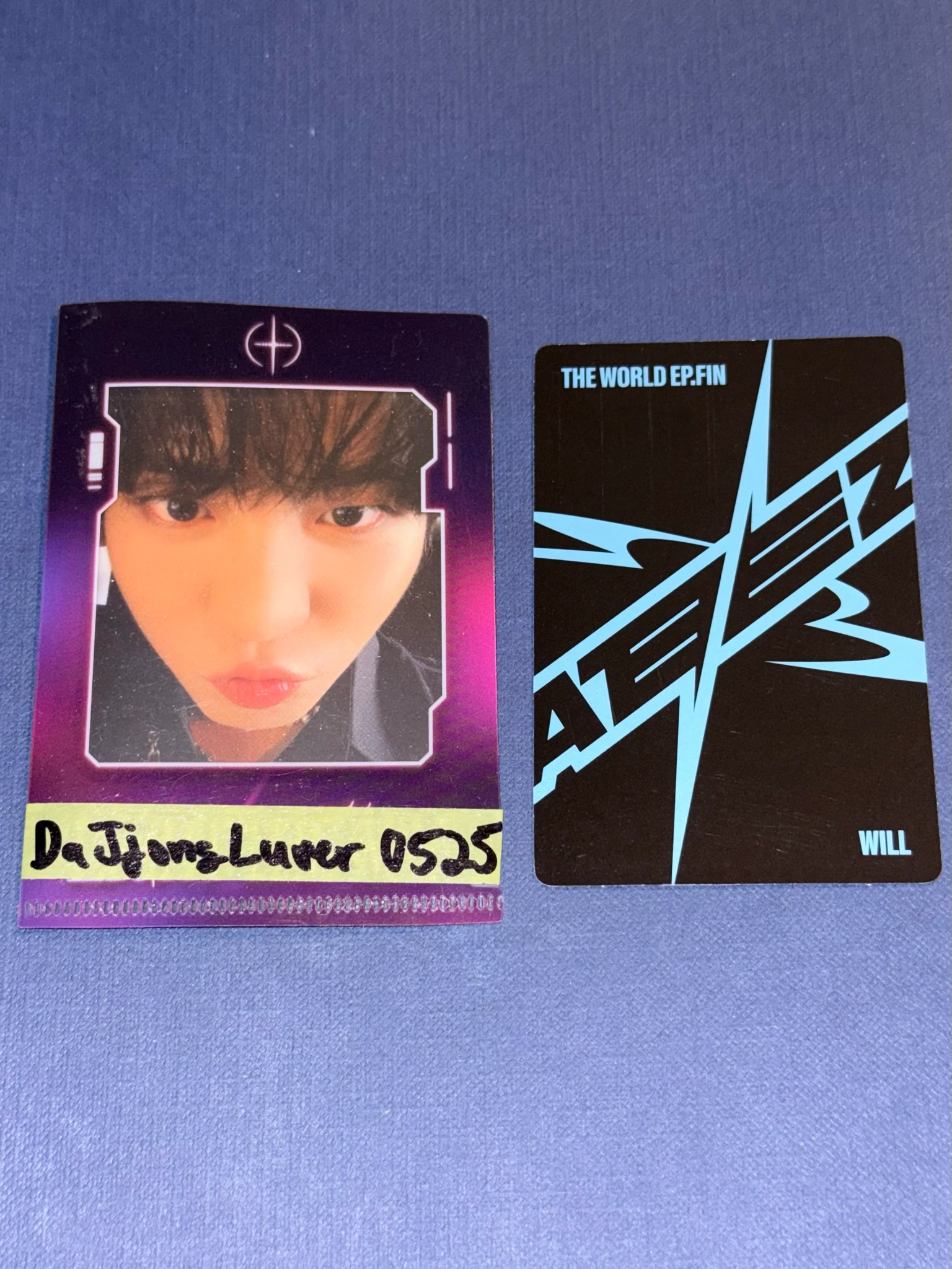 ATEEZ Jongho ATEEZ - Jongho - THE WORLD EP.FIN: WILL Album album photocard Z version version 1 listing photo 2