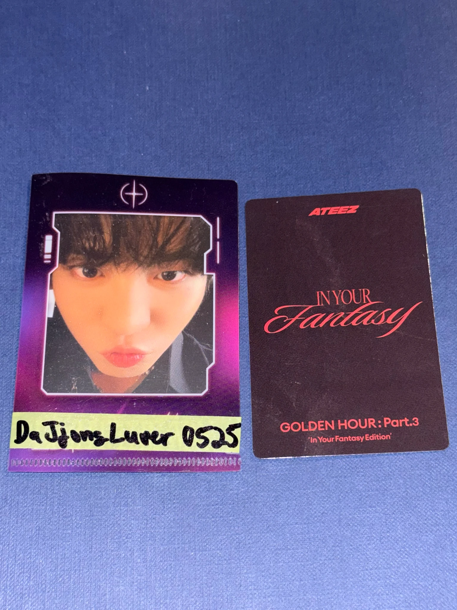 ATEEZ Jongho ATEEZ - Jongho - Golden Hour : Part.3 'In Your Fantasy Edition' Album walmart exclusive fnac exclusive image card poca album target exclusive makestar lucky draw album photocard limited version listing photo 2