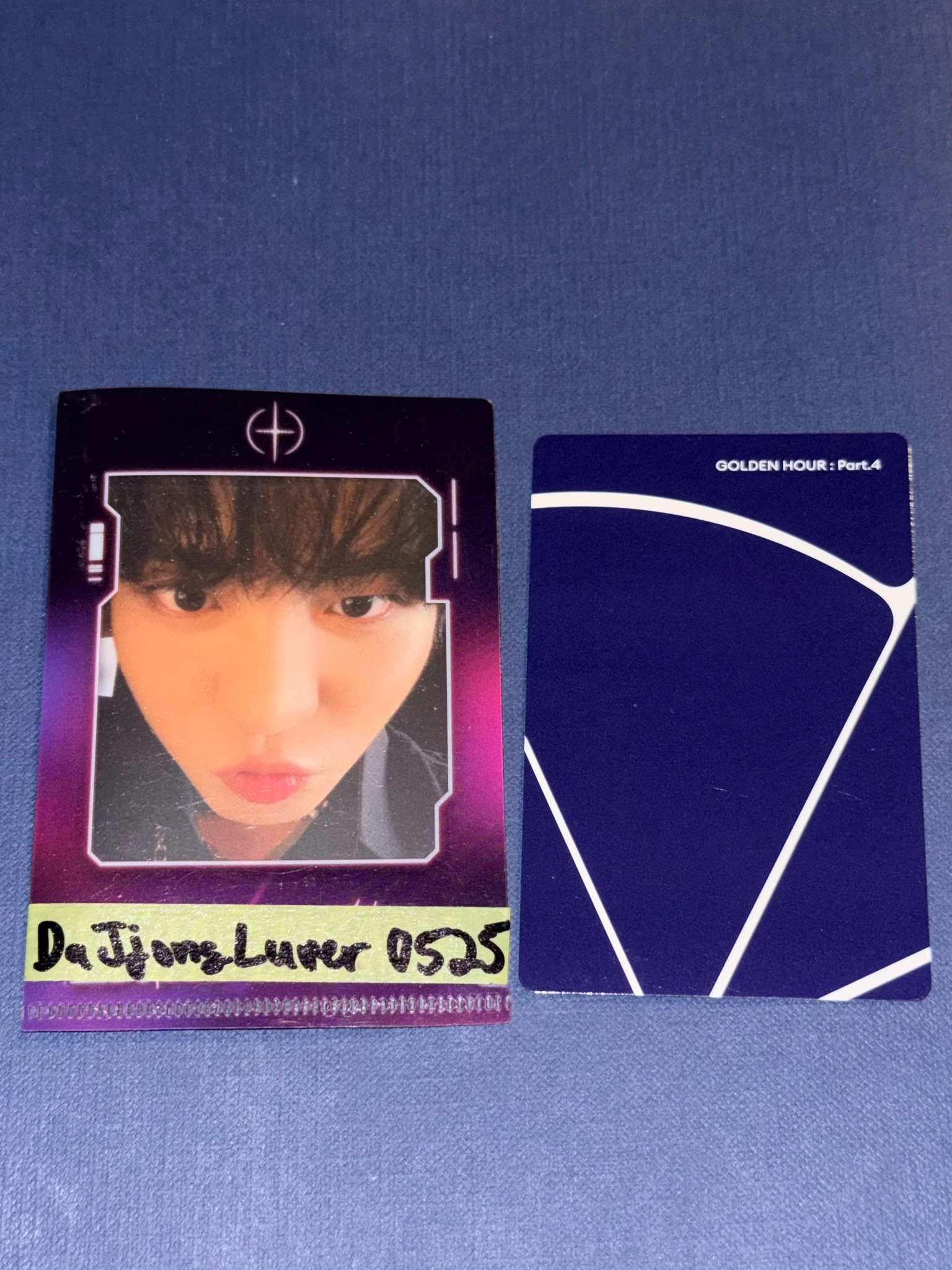 ATEEZ Yunho ATEEZ - Yunho - Golden Hour : Part.4 Album diary version A version listing photo 2