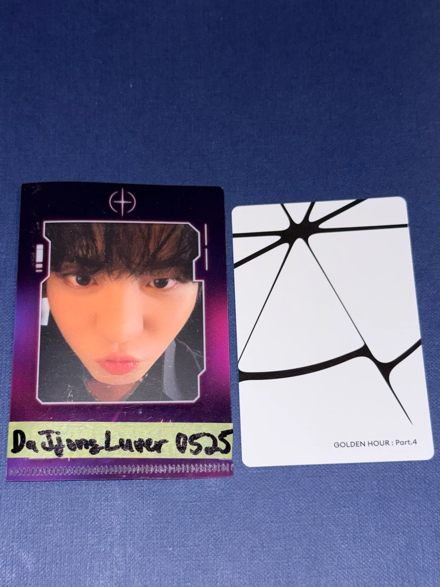 ATEEZ Wooyoung ATEEZ - Wooyoung - Golden Hour : Part.4 Album Z version album photocard version 1 listing photo 2