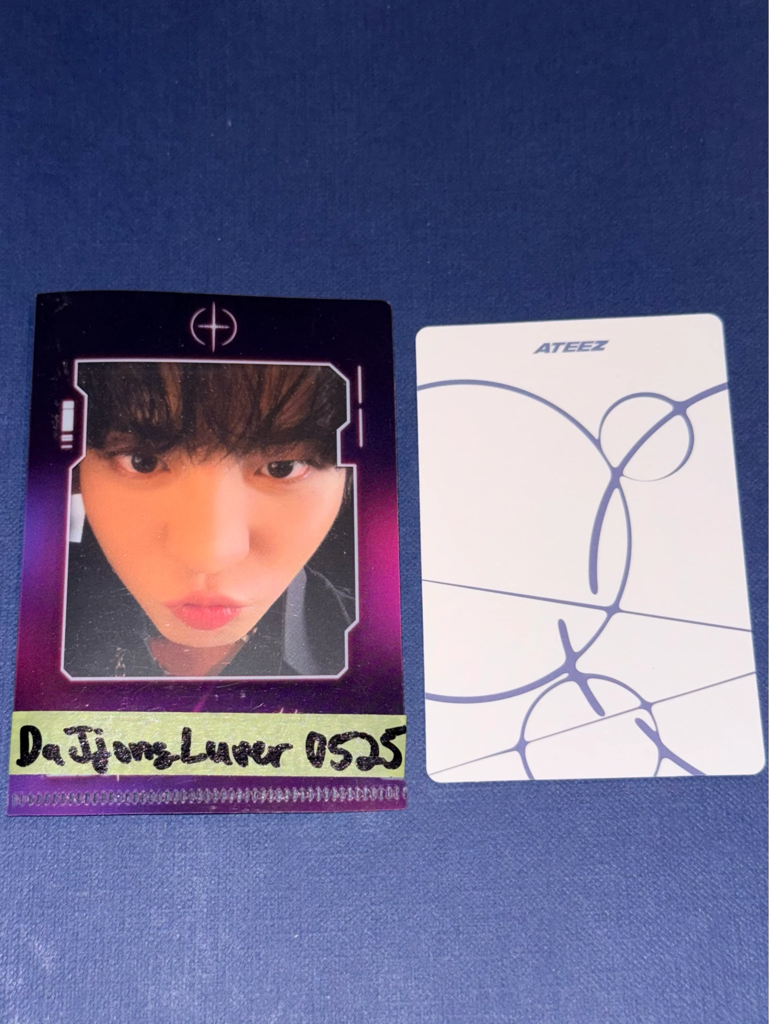 ATEEZ Yunho ATEEZ - Yunho - Golden Hour : Part.4 Album poca album album photocard A version image card listing photo 2