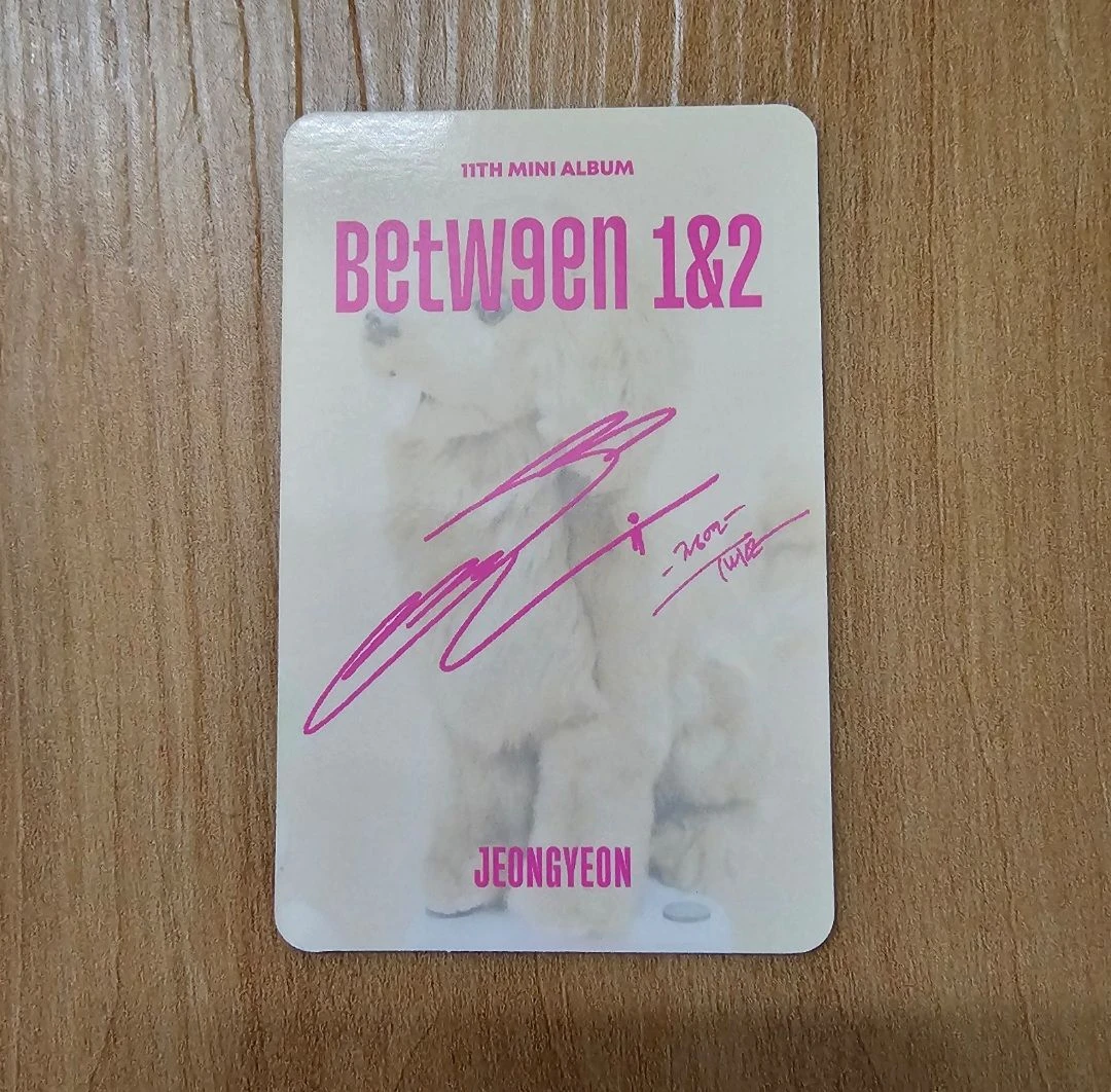 TWICE Jeongyeon TWICE-Jeongyeon-Album-BETWEEN 1&2 listing photo 2