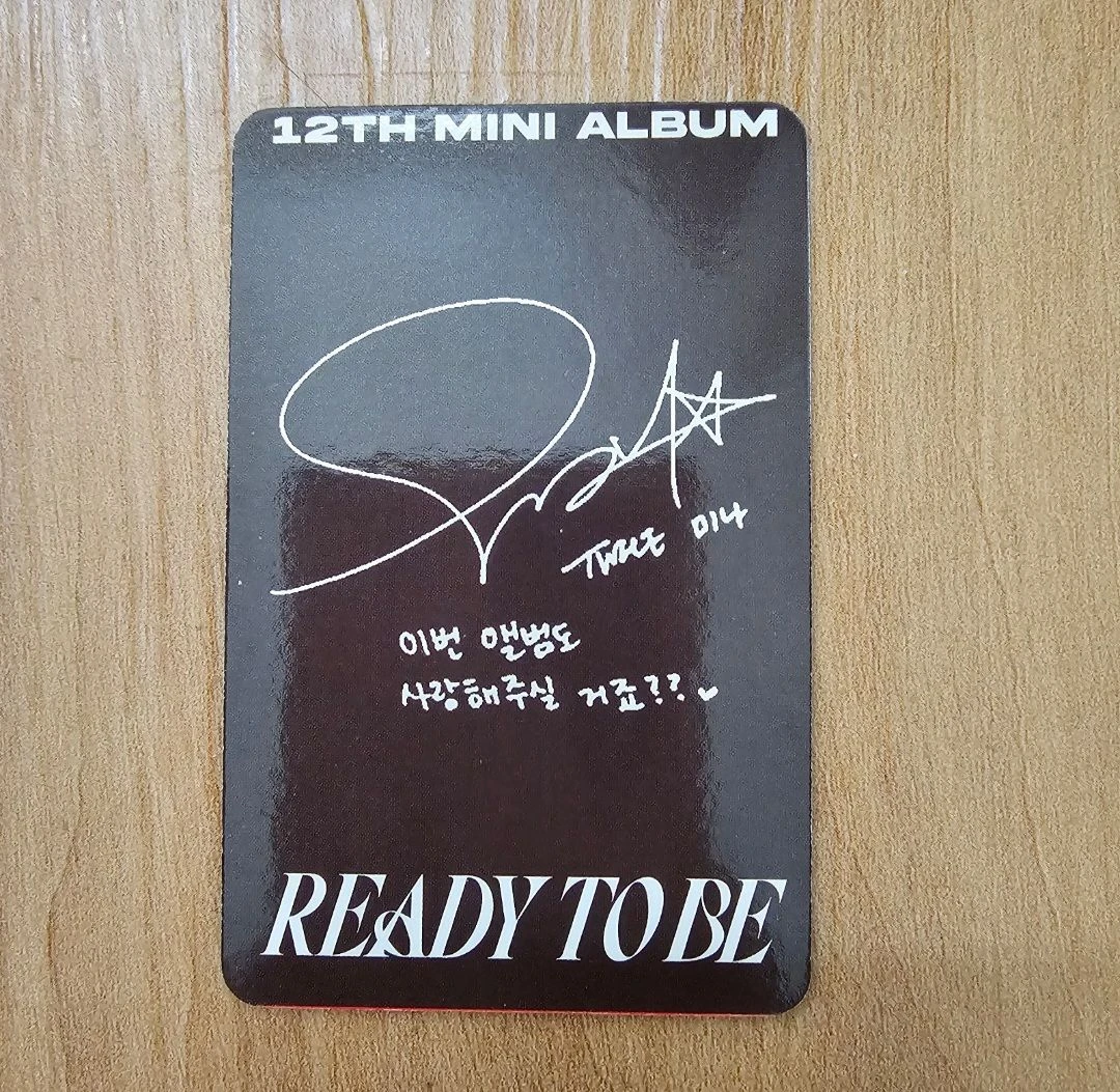 TWICE Mina TWICE-Mina-Album-READY TO BE listing photo 2