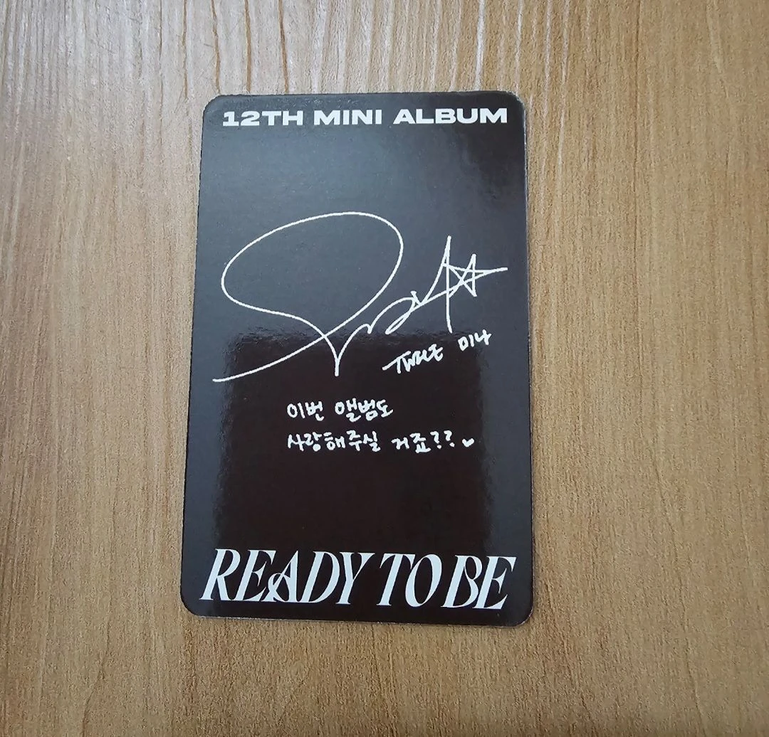 TWICE Mina TWICE-Mina-Album-READY TO BE listing photo 2