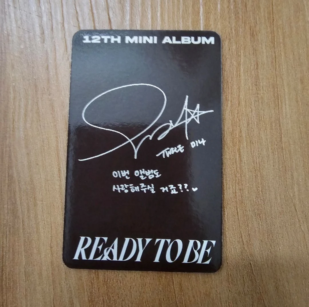 TWICE Mina TWICE-Mina-Album-READY TO BE listing photo 2