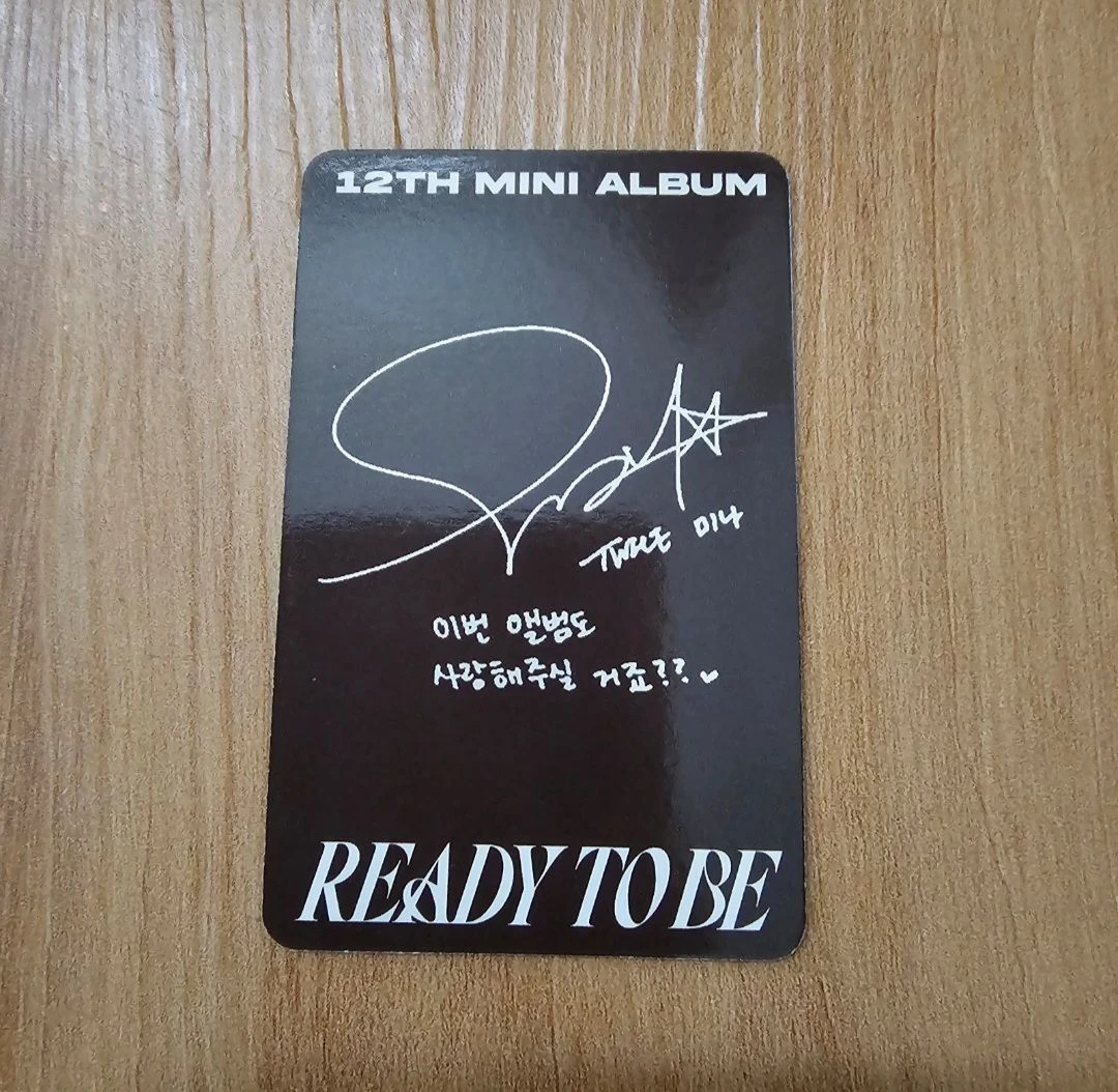 TWICE Mina TWICE-Mina-Album-READY TO BE listing photo 2