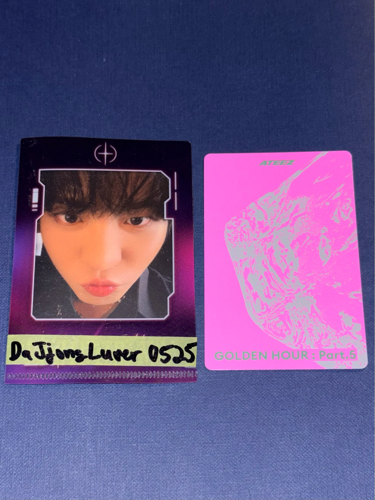 ATEEZ Seonghwa ATEEZ - Seonghwa - GOLDEN HOUR : Part.5 Album album photocard A version listing photo 2
