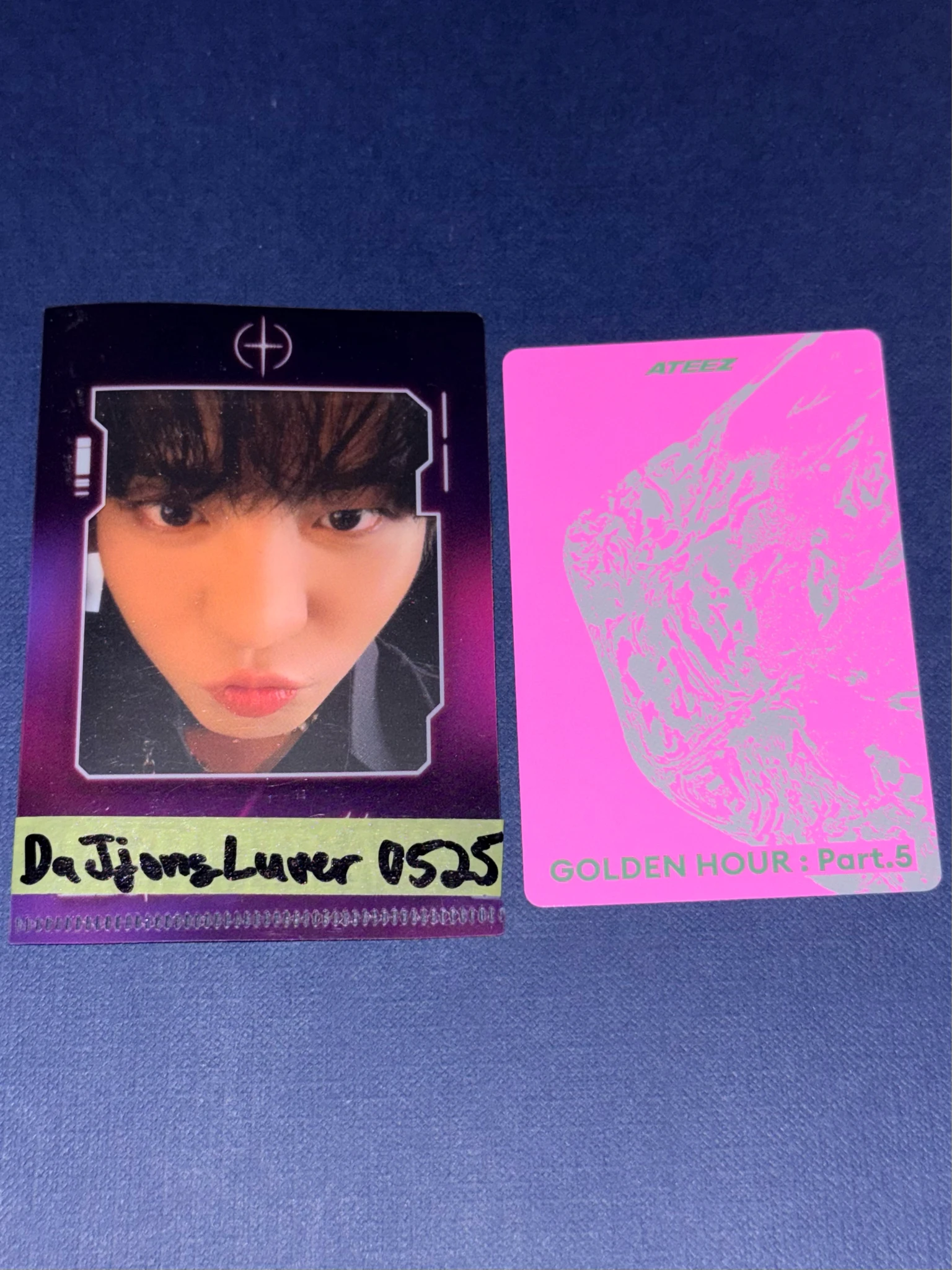 ATEEZ Yunho ATEEZ - Yunho - GOLDEN HOUR : Part.5 Album album photocard version 1 A version listing photo 2