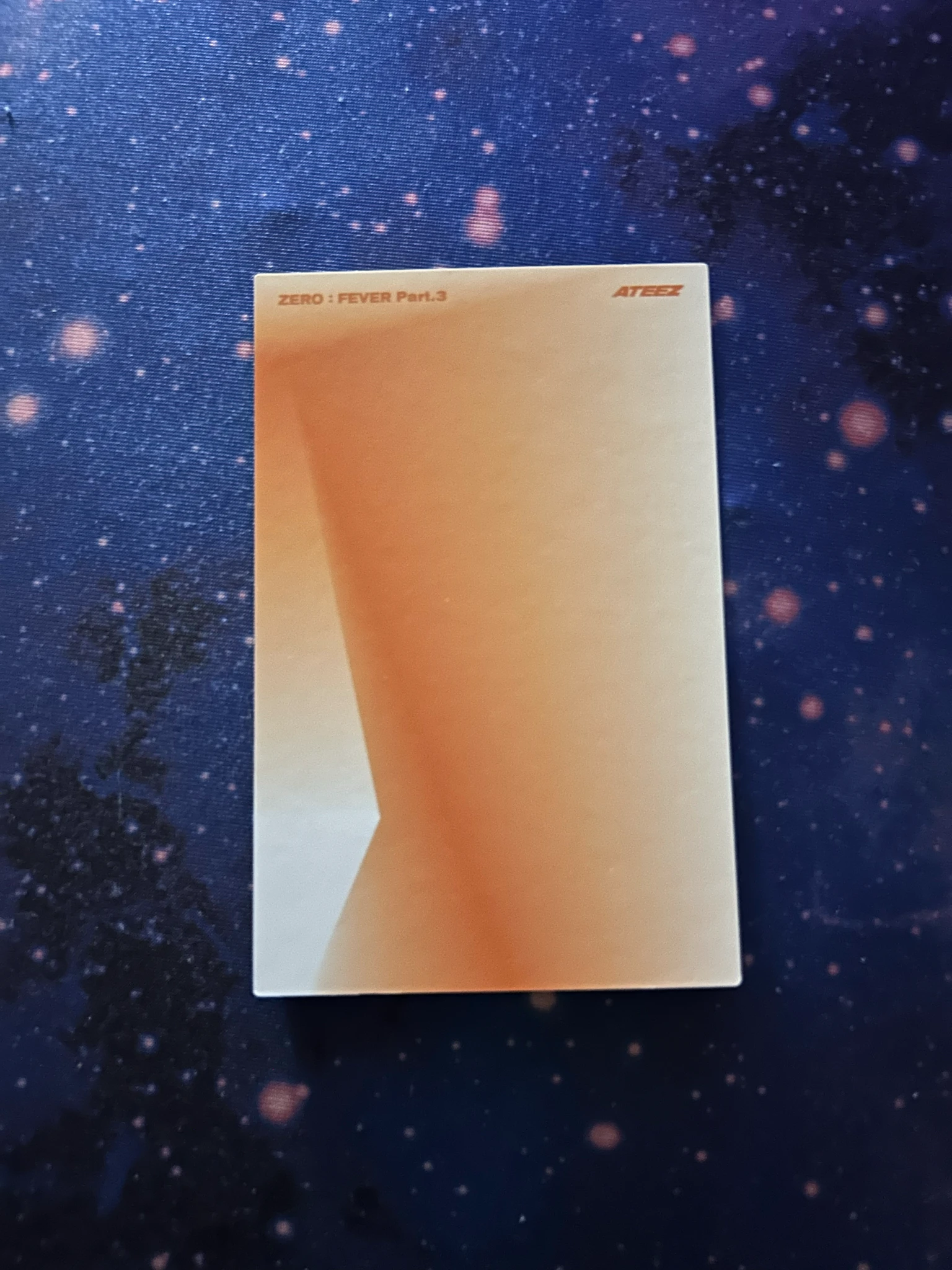 ATEEZ Jongho ATEEZ - Jongho - ZERO : FEVER Part.3 Album album photocard diary version version 1 listing photo 2
